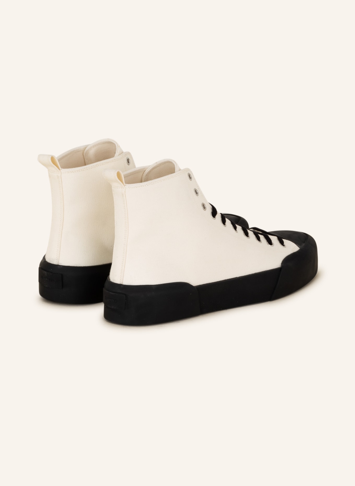 JIL SANDER High-top sneakers, Color: BLACK/ WHITE (Image 2)