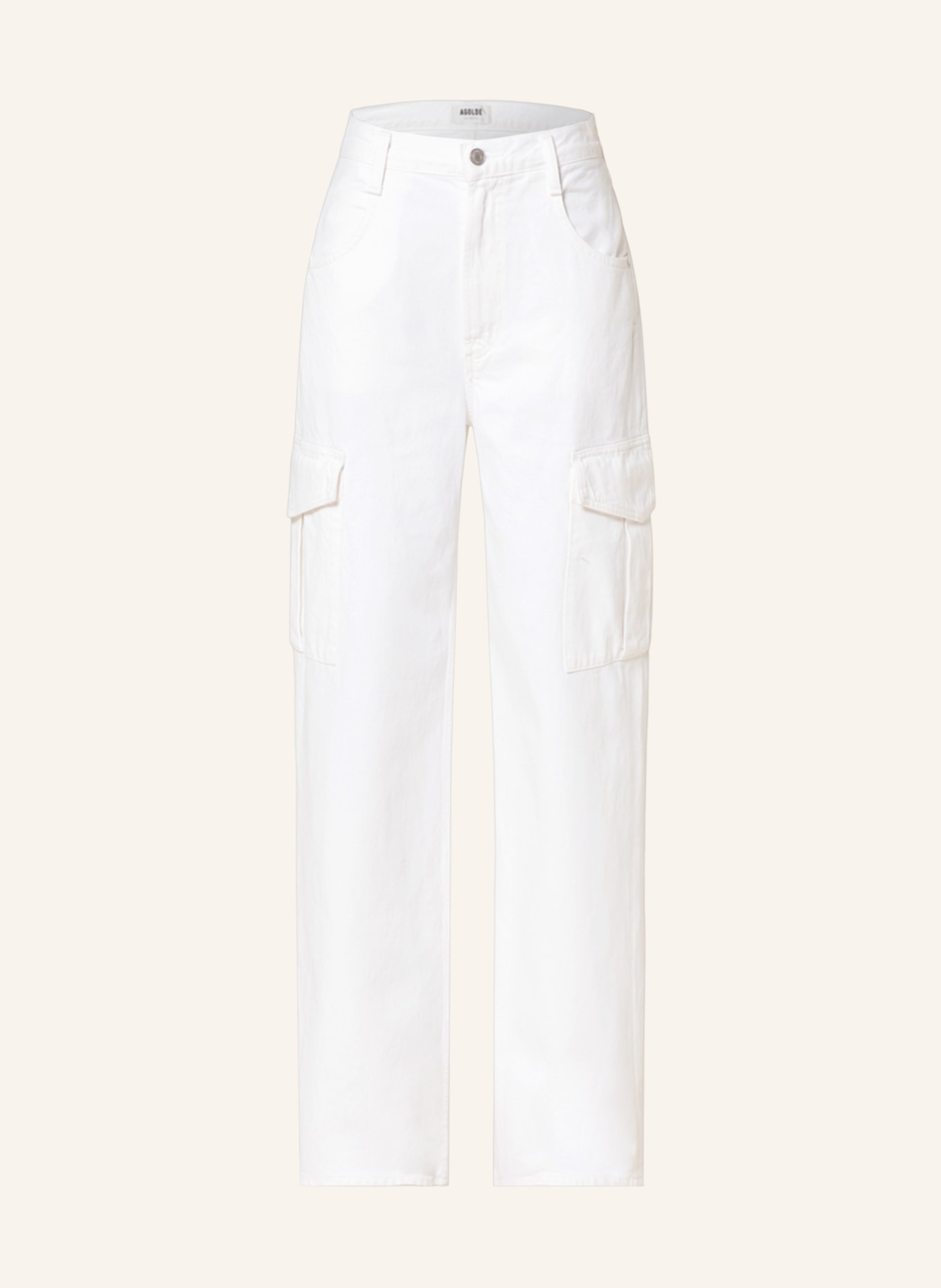 AGOLDE Cargo pants MINKA, Color: WHITE (Image 1)