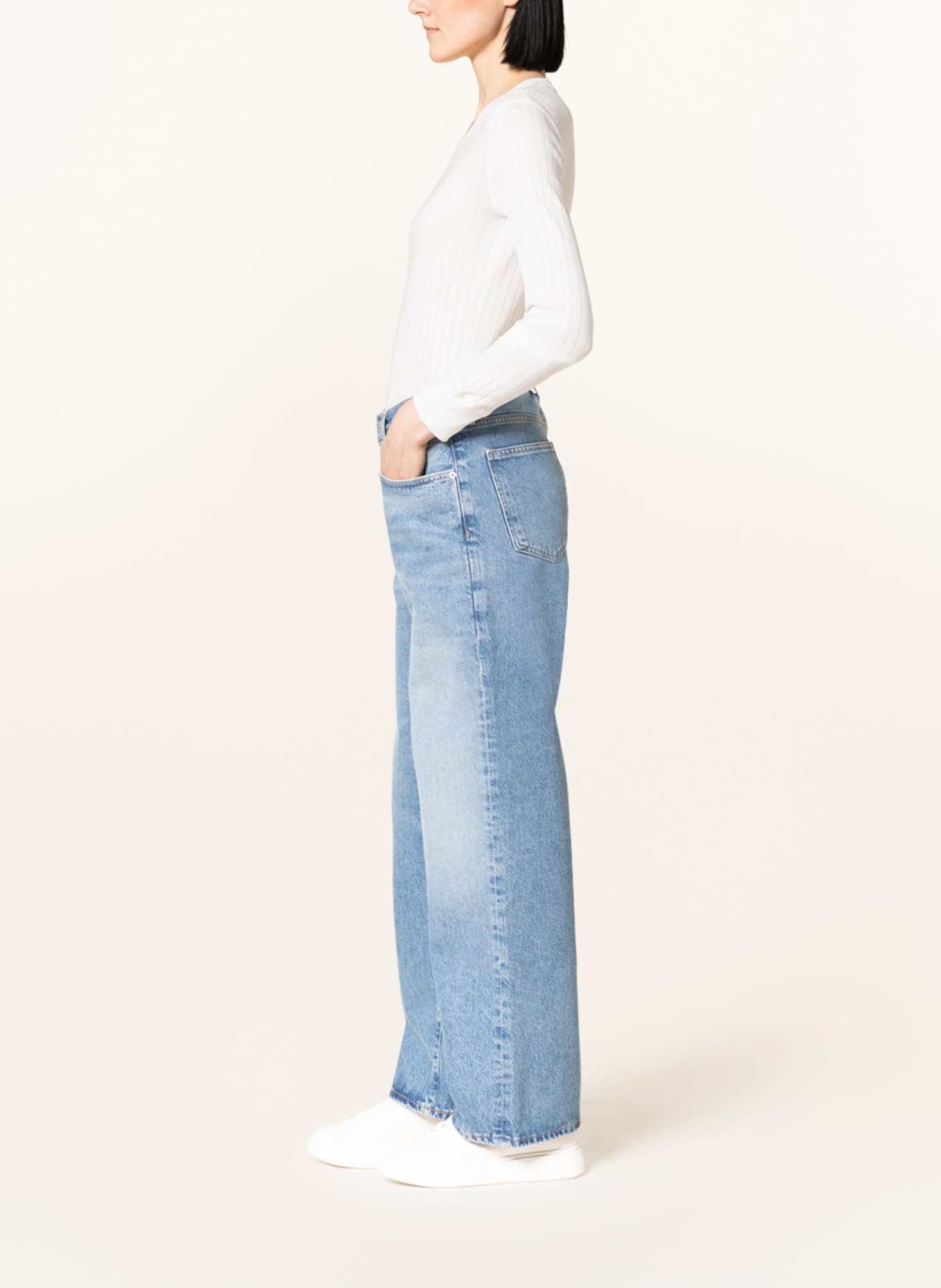 AGOLDE Straight Jeans FUSION, Farbe: renounce md vint indigo (Bild 4)