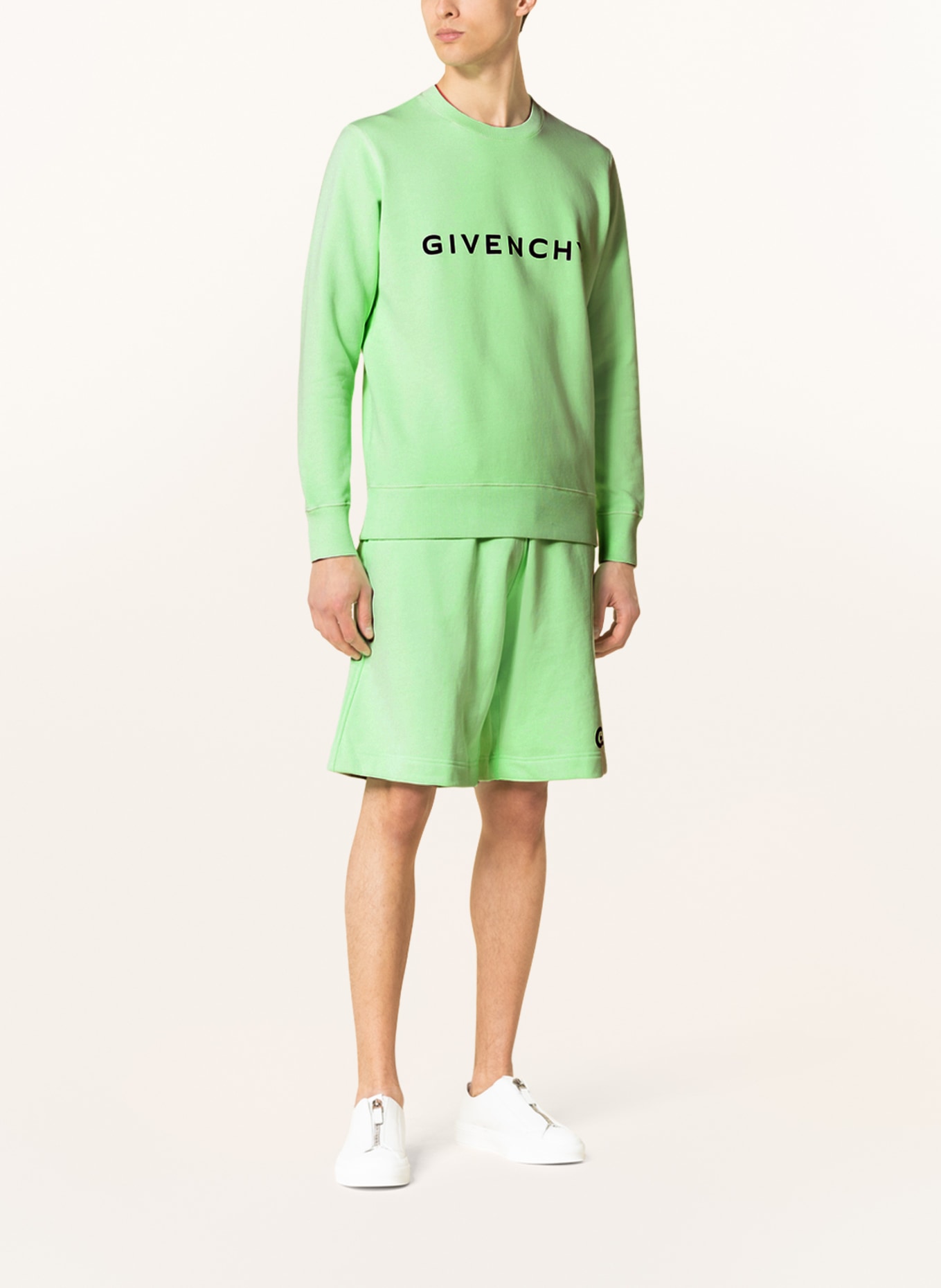 GIVENCHY Sweat shorts, Color: MINT (Image 2)