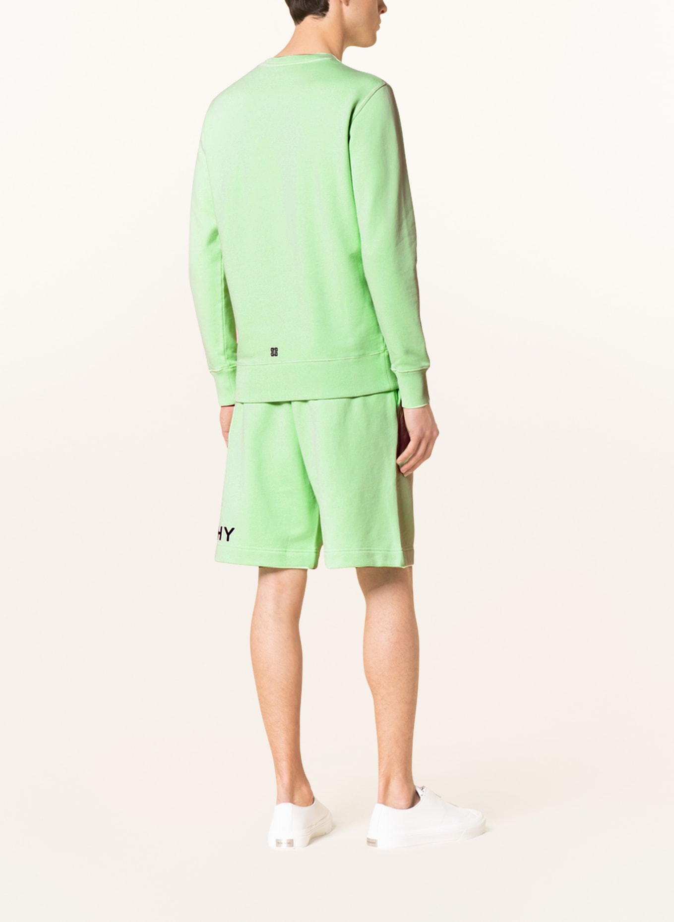 GIVENCHY Sweat shorts, Color: MINT (Image 3)