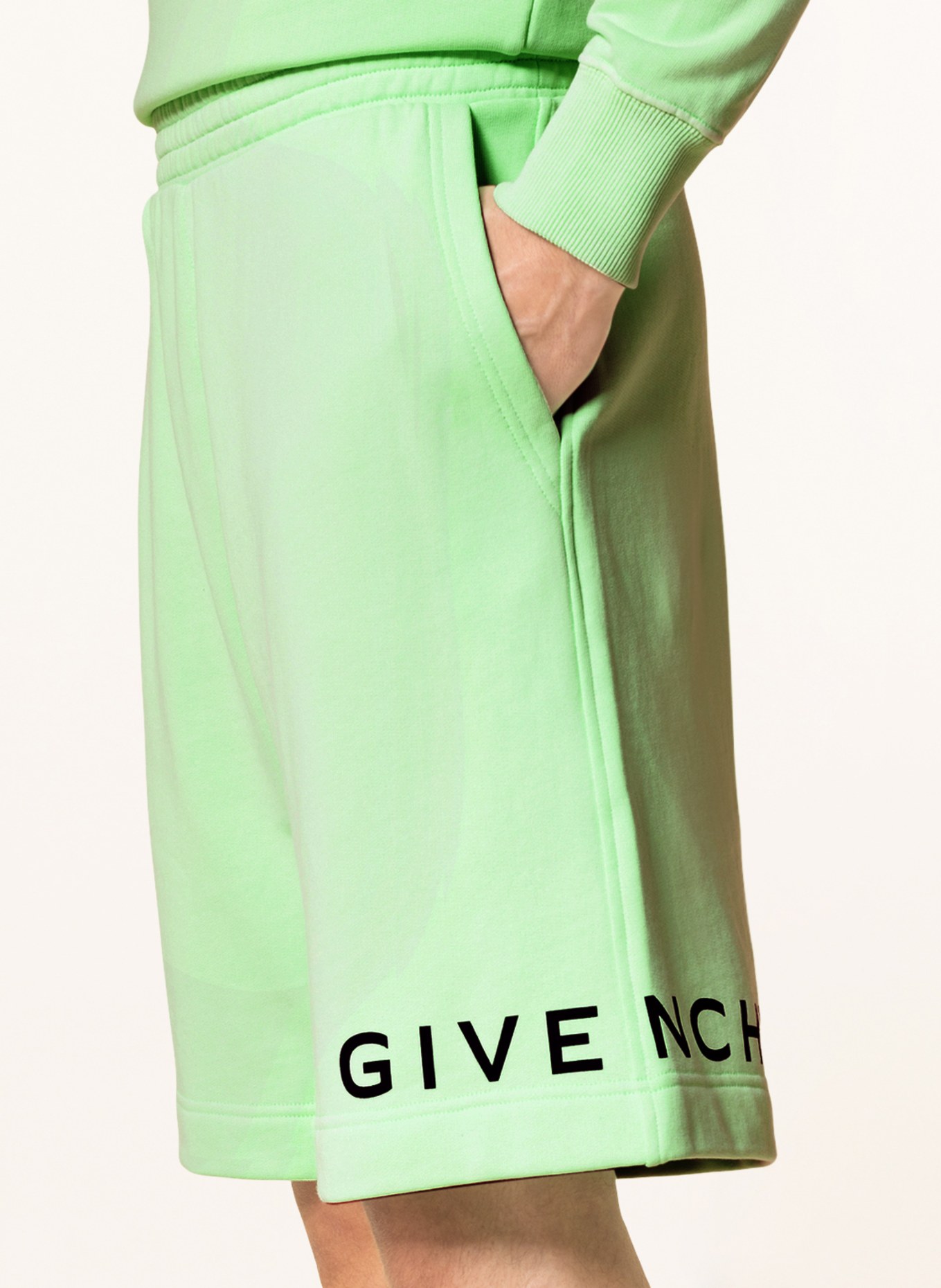 GIVENCHY Sweat shorts, Color: MINT (Image 5)