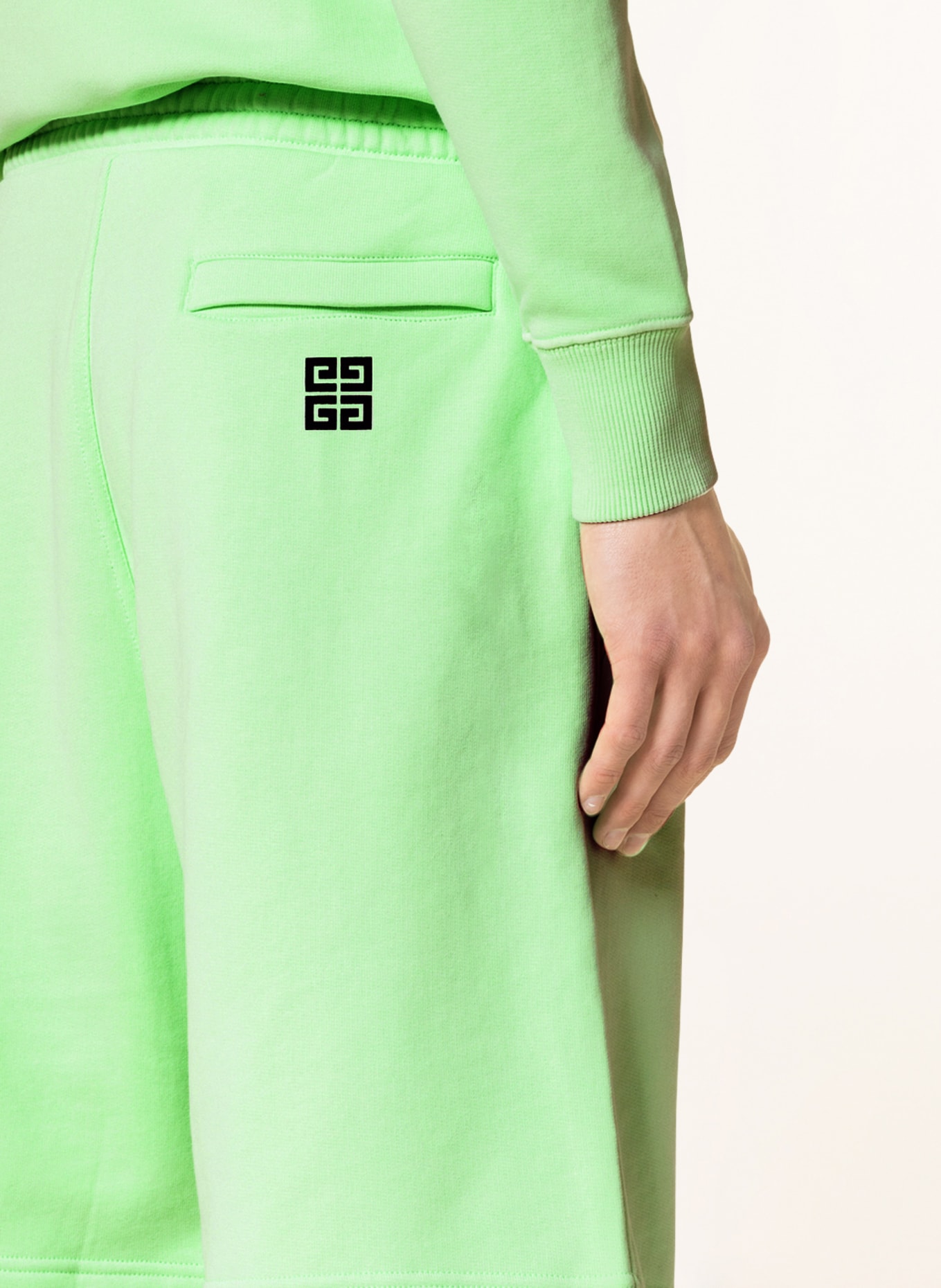 GIVENCHY Sweat shorts, Color: MINT (Image 6)