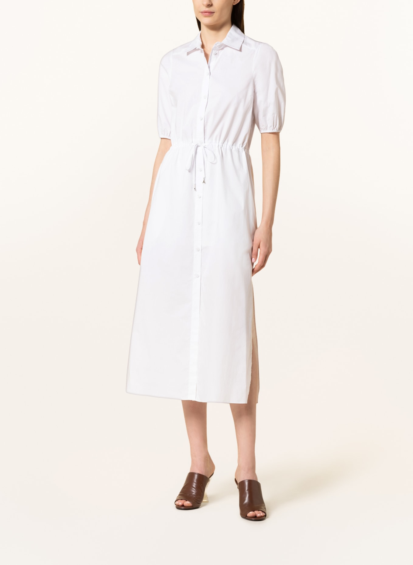 PATRIZIA PEPE Shirt dress, Color: WHITE (Image 2)