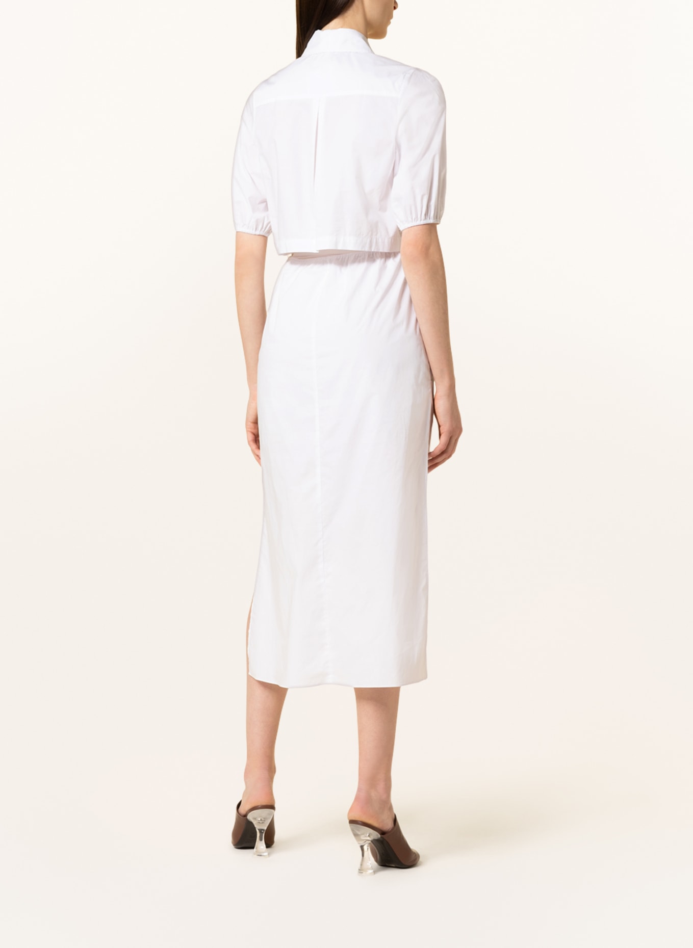PATRIZIA PEPE Shirt dress, Color: WHITE (Image 3)