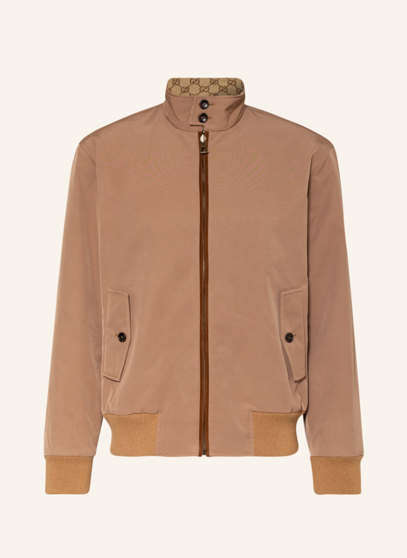 GUCCI Reversible bomber jacket, Color: CAMEL/ BROWN (Image 1)