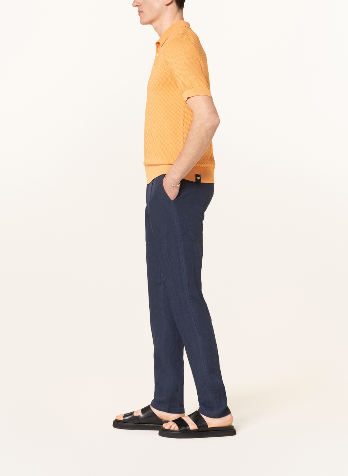 Armani linen pants outlet