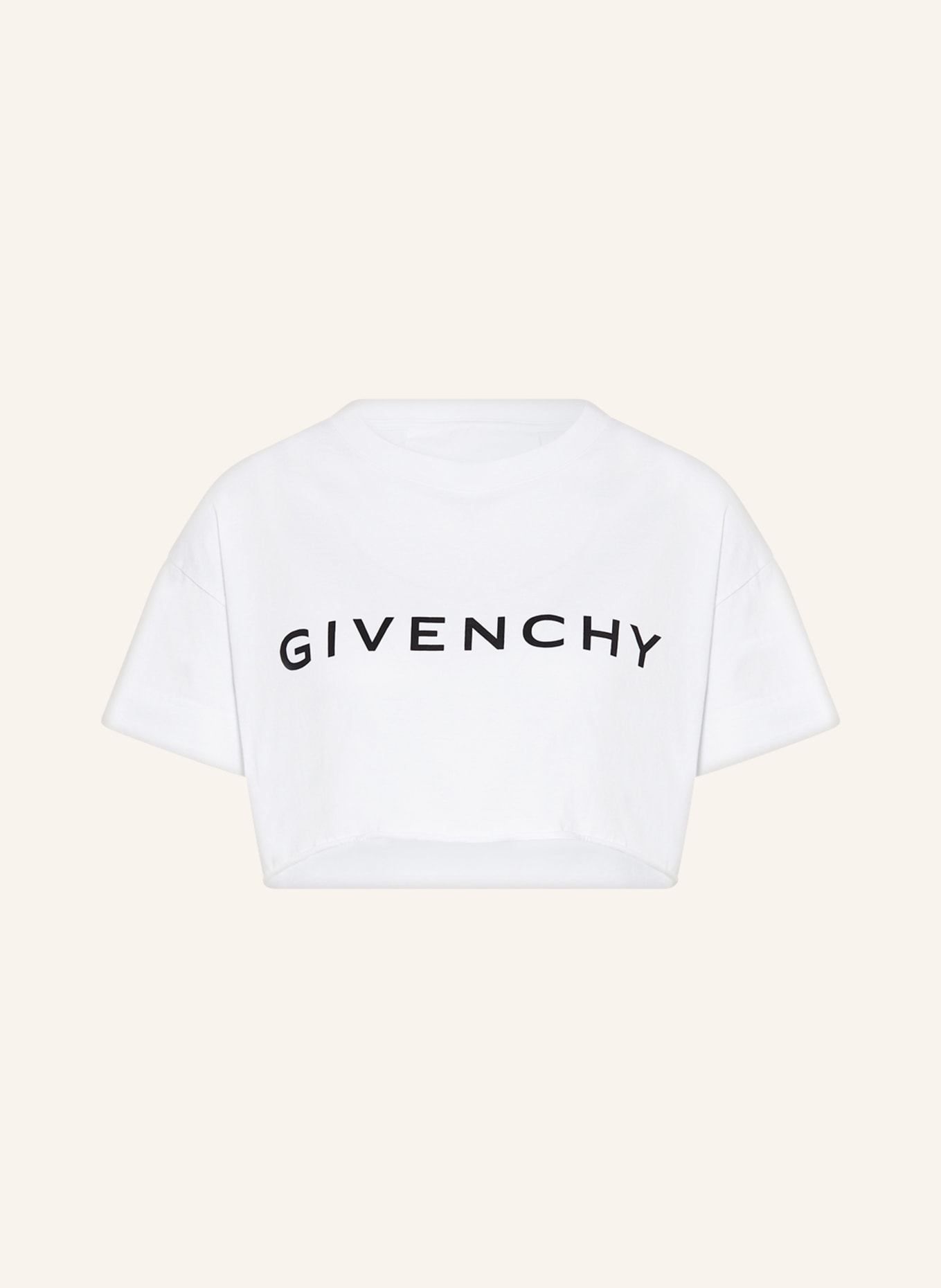 GIVENCHY Cropped shirt, Color: WHITE (Image 1)