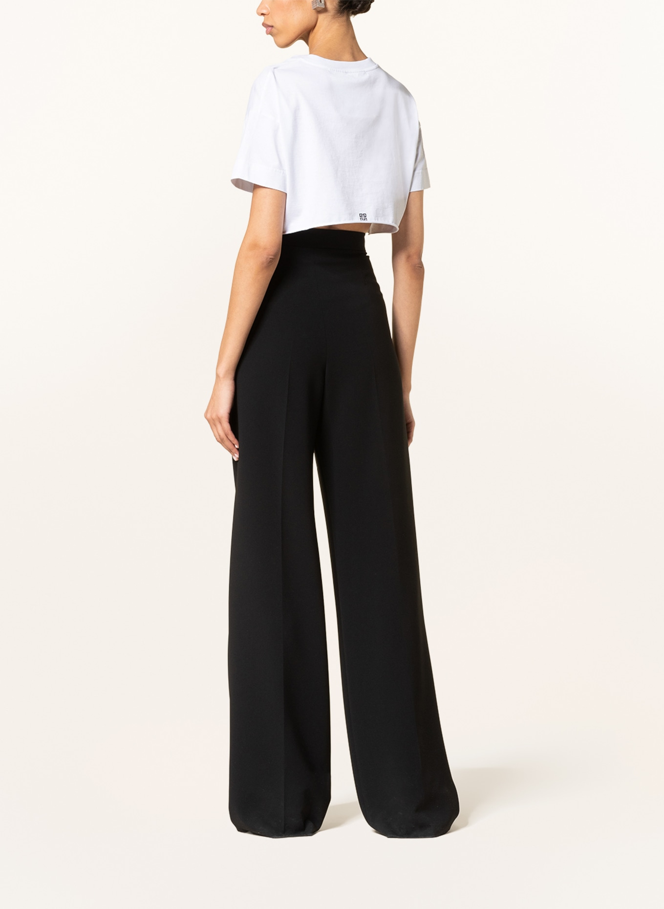 GIVENCHY Cropped shirt, Color: WHITE (Image 3)