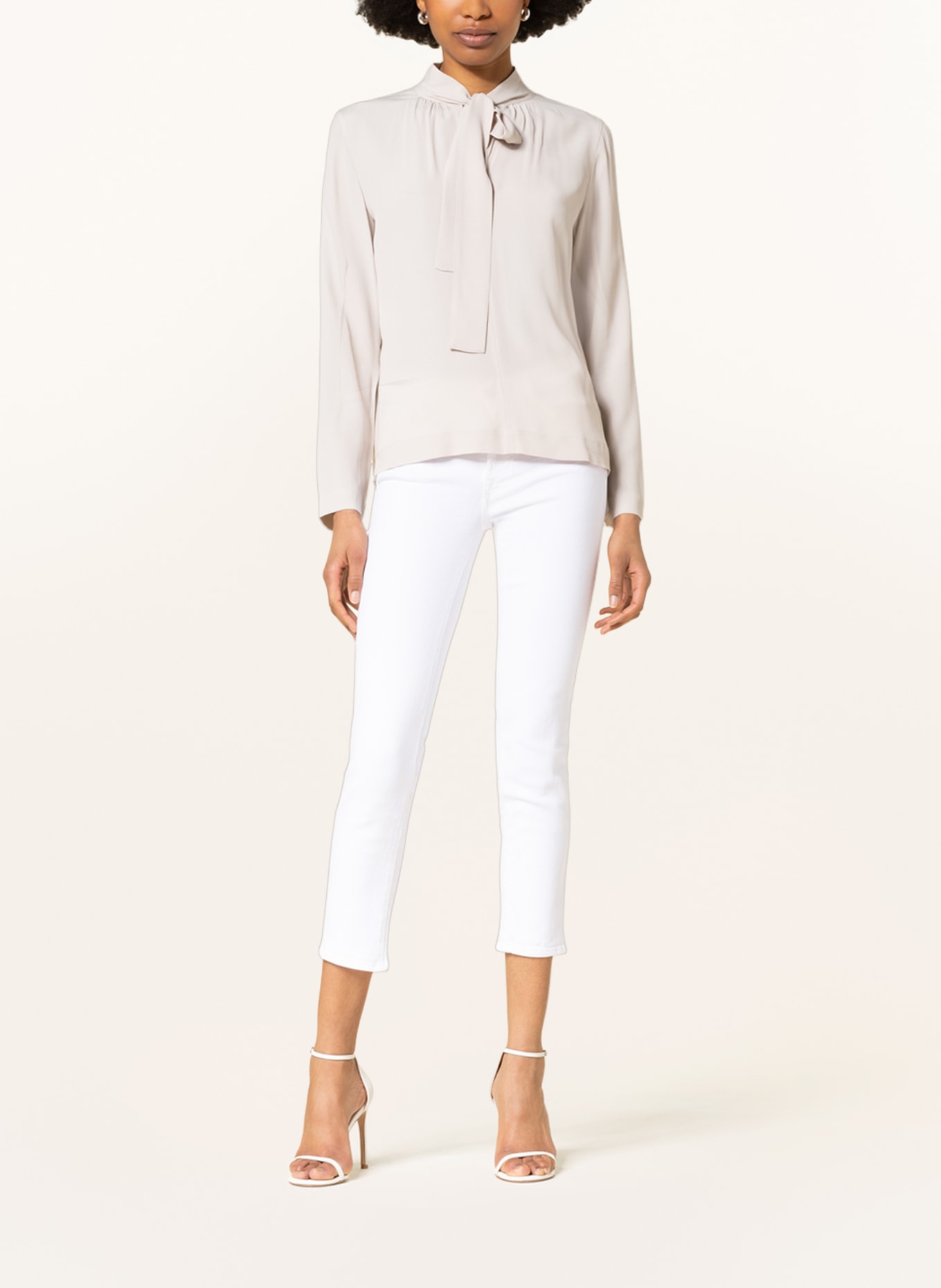 7 for all mankind 7/8 jeans ROXANNE, Color: WT WHITE (Image 2)