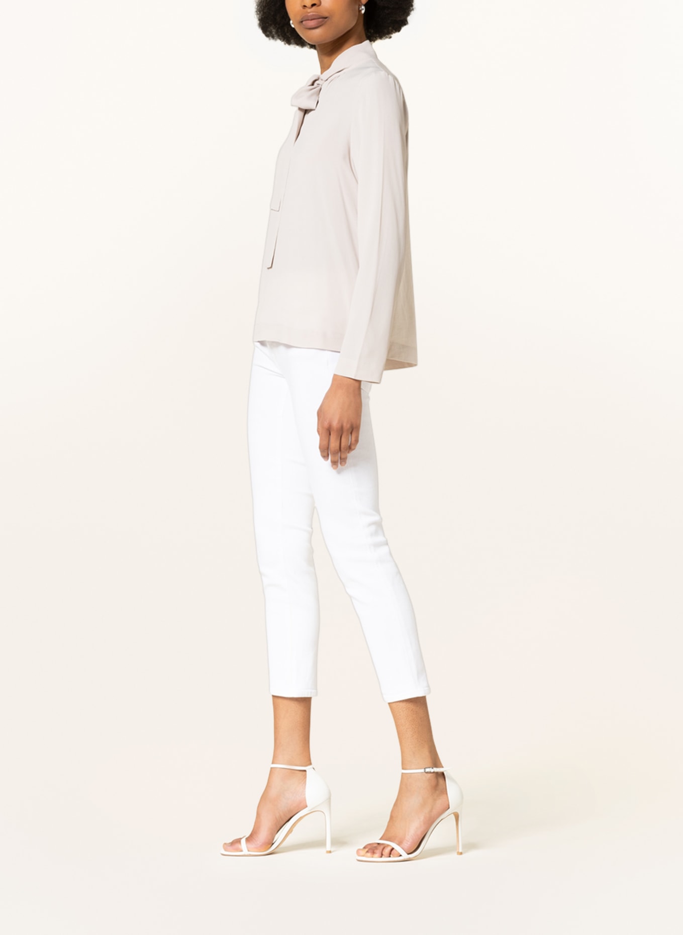7 for all mankind 7/8 jeans ROXANNE, Color: WT WHITE (Image 4)