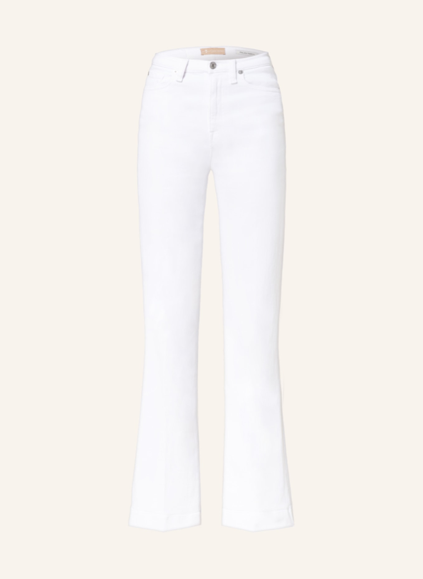 7 for all mankind Flared Jeans MODERN DOJO LUXE VINTAGE, Farbe: WT WHITE (Bild 1)