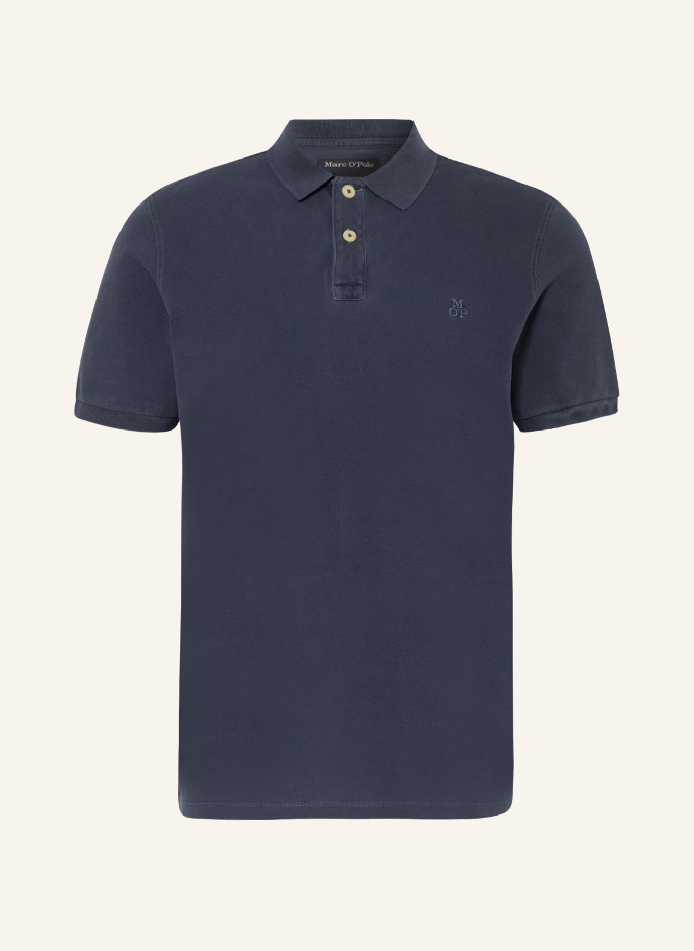 Marc O'Polo Piqué polo shirt, Color: DARK BLUE (Image 1)