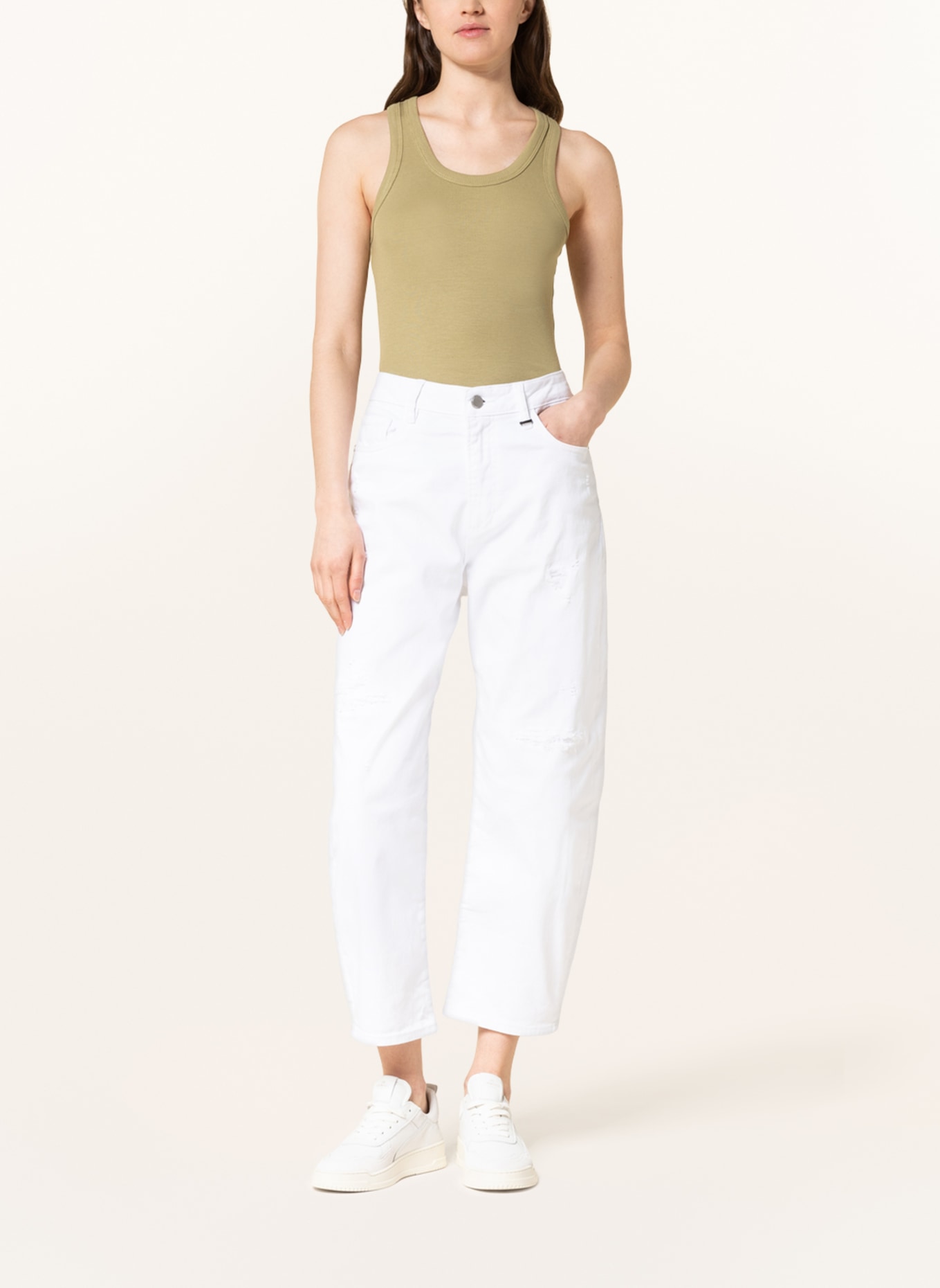 ELIAS RUMELIS 7/8-Jeans YOANA, Farbe: 65 WHITE (Bild 2)