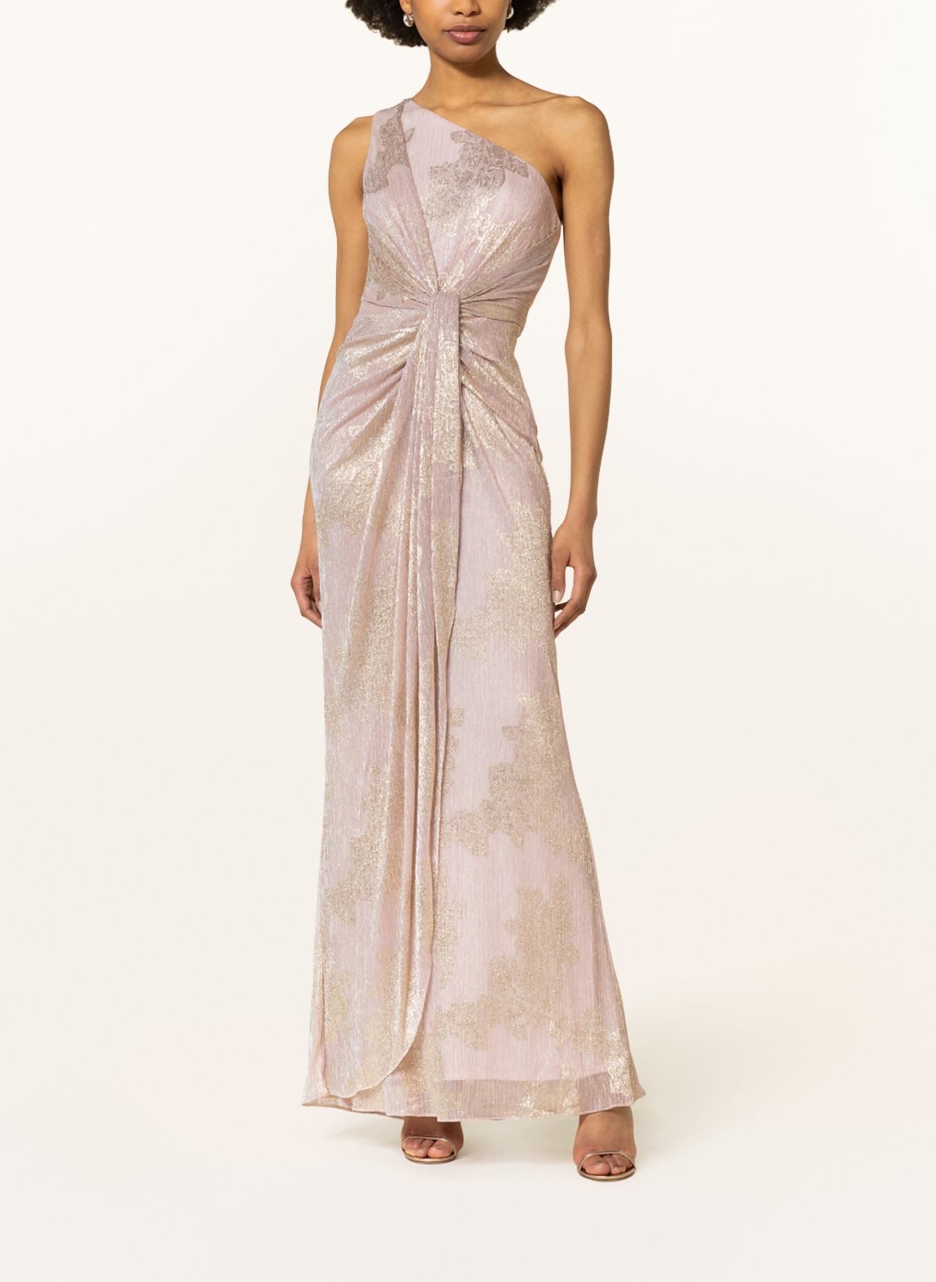 ADRIANNA PAPELL Evening dress, Color: GOLD/ LIGHT PINK (Image 2)