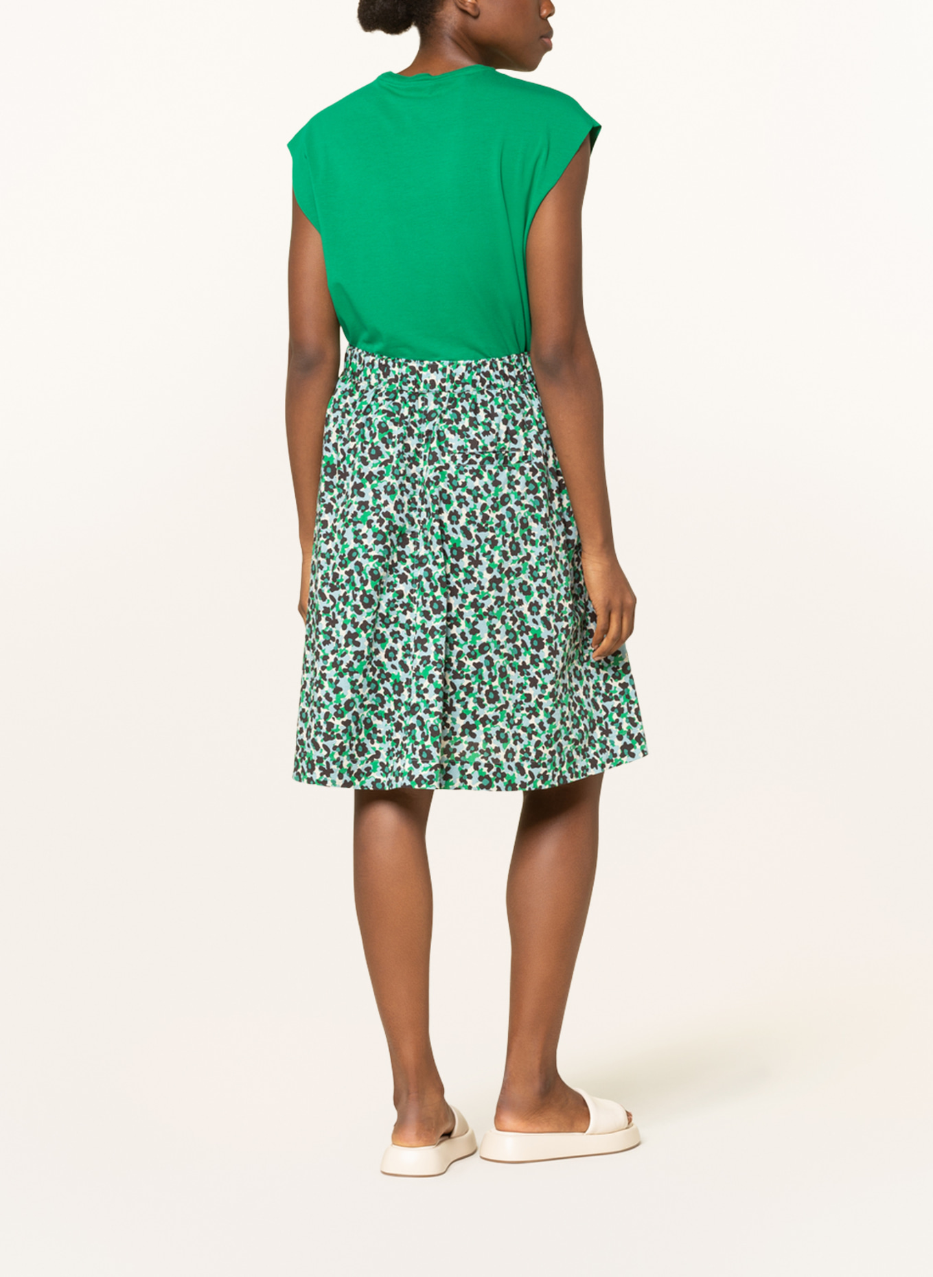 Marc O'Polo Skirt, Color: GREEN/ ECRU/ BLACK (Image 3)