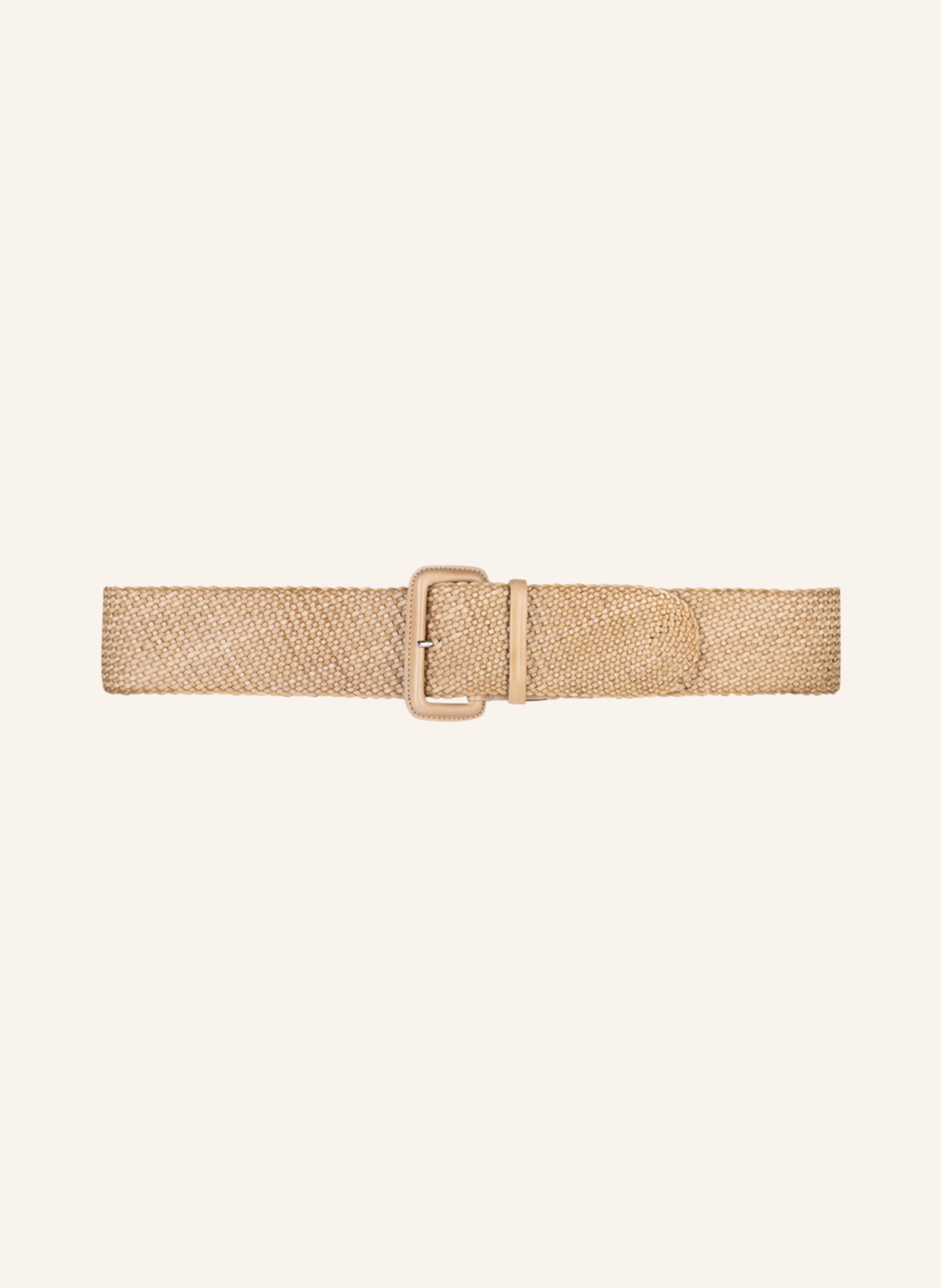 Reptile's House Braided belt, Color: BEIGE (Image 2)