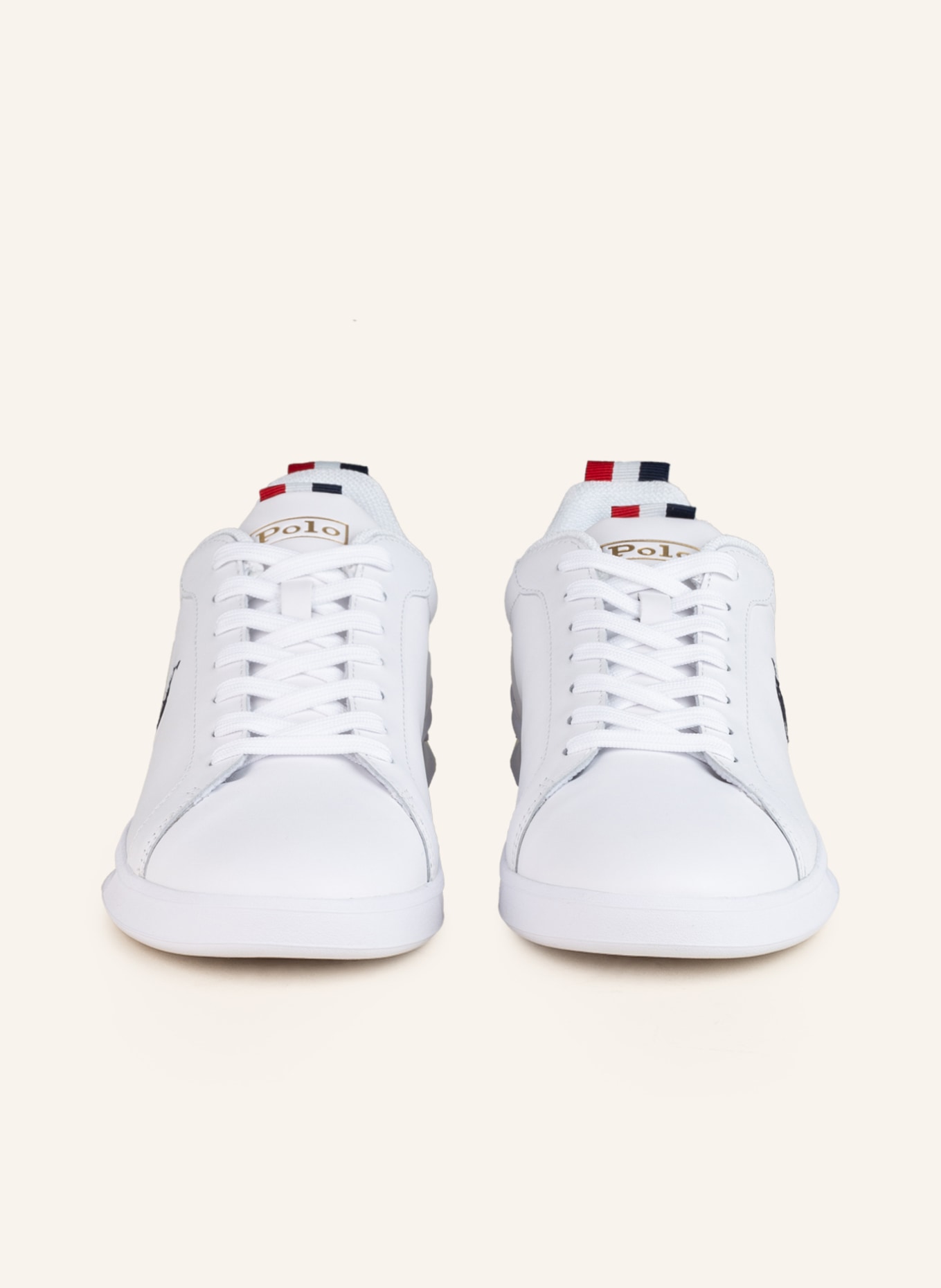 POLO RALPH LAUREN Sneaker, Farbe: WEISS/ DUNKELBLAU (Bild 3)