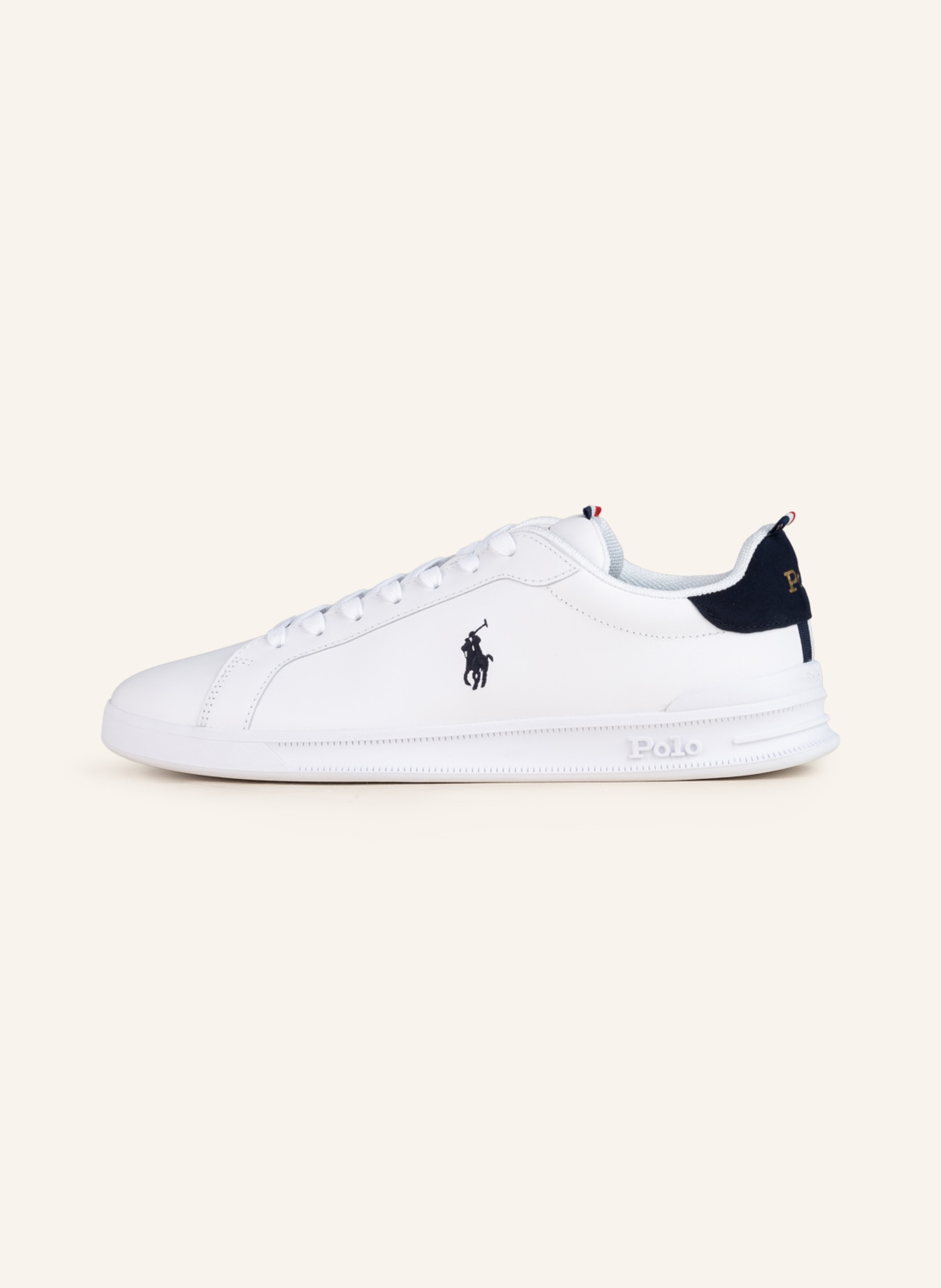 POLO RALPH LAUREN Sneaker, Farbe: WEISS/ DUNKELBLAU (Bild 4)