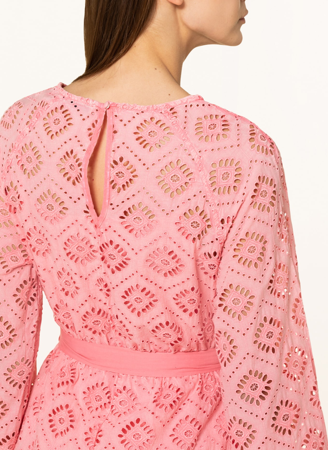 oui Dress made of lace, Color: PINK (Image 4)