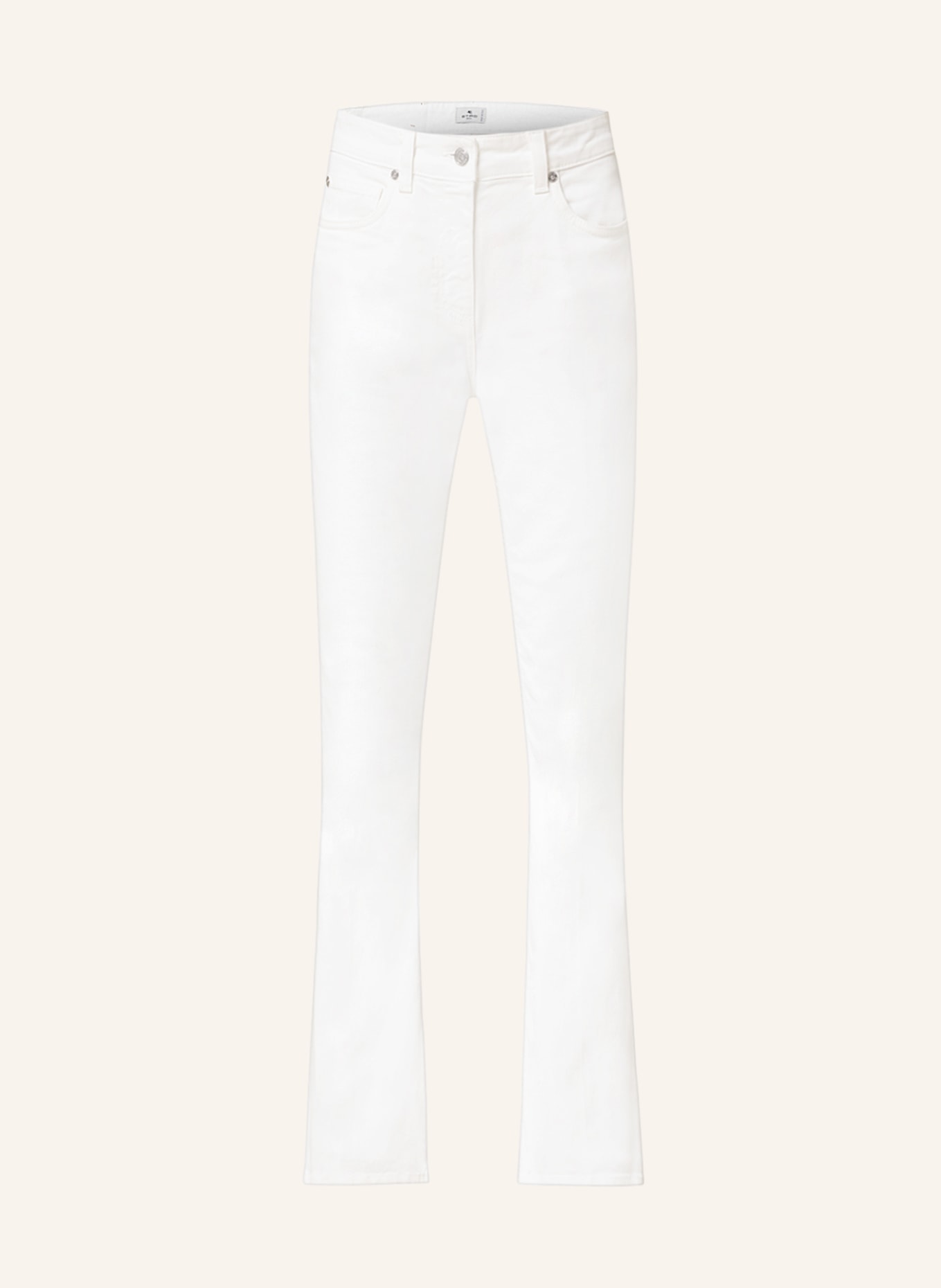 ETRO Flared jeans, Color: WHITE (Image 1)