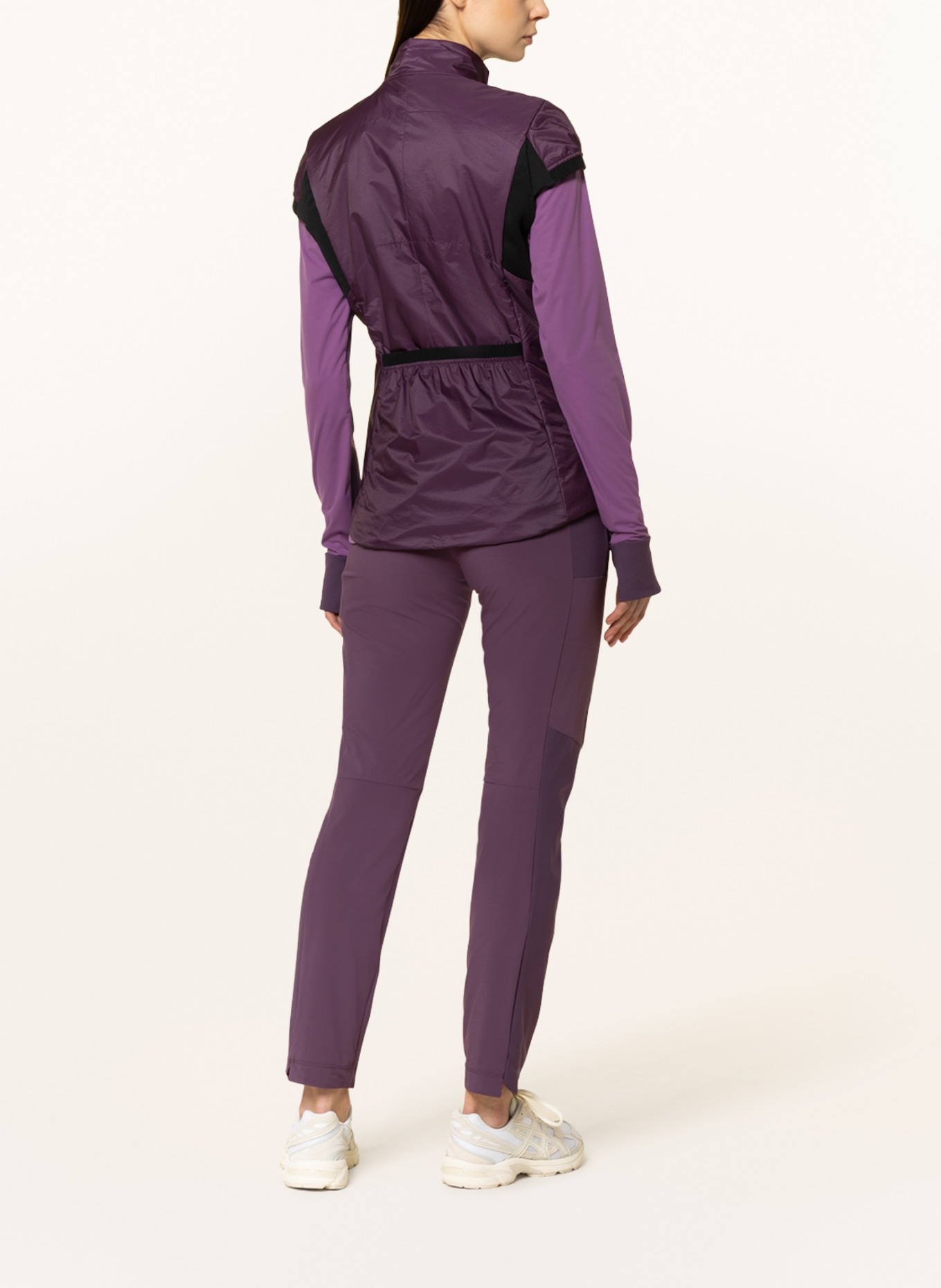 LaMunt Functional vest ANTONIA reversible with cashmere, Color: PURPLE (Image 3)
