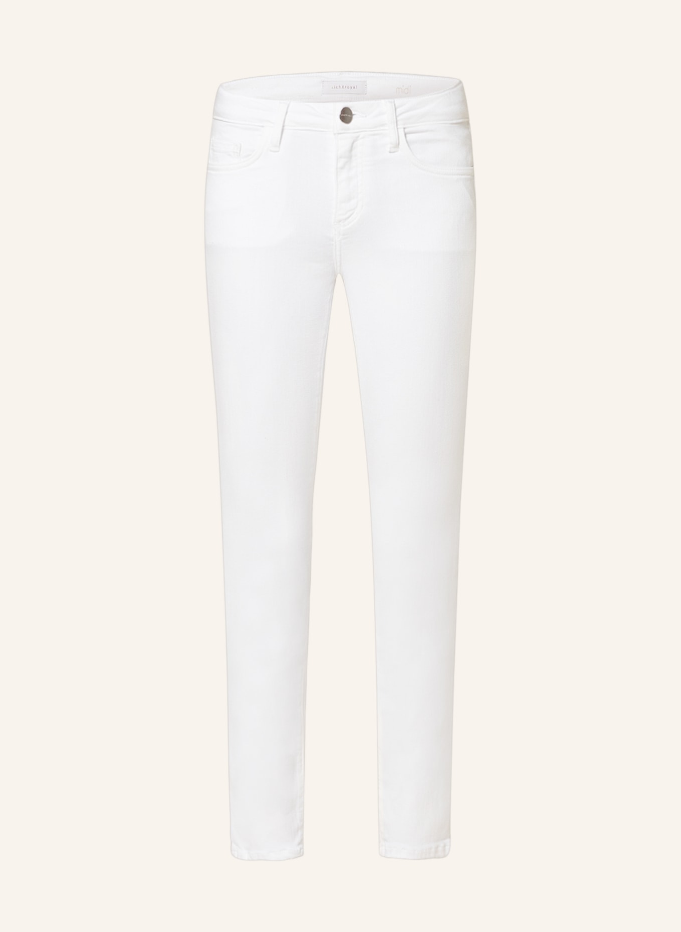 rich&royal Skinny Jeans, Farbe: 100 WHITE(Bild null)