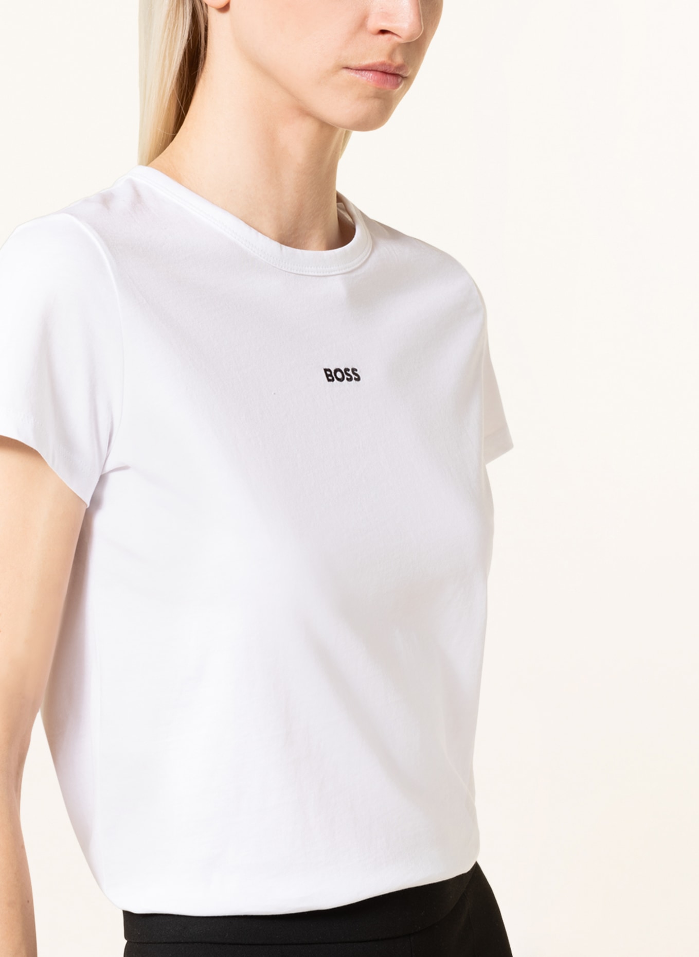 BOSS T-shirt EVENTSA, Color: WHITE (Image 4)