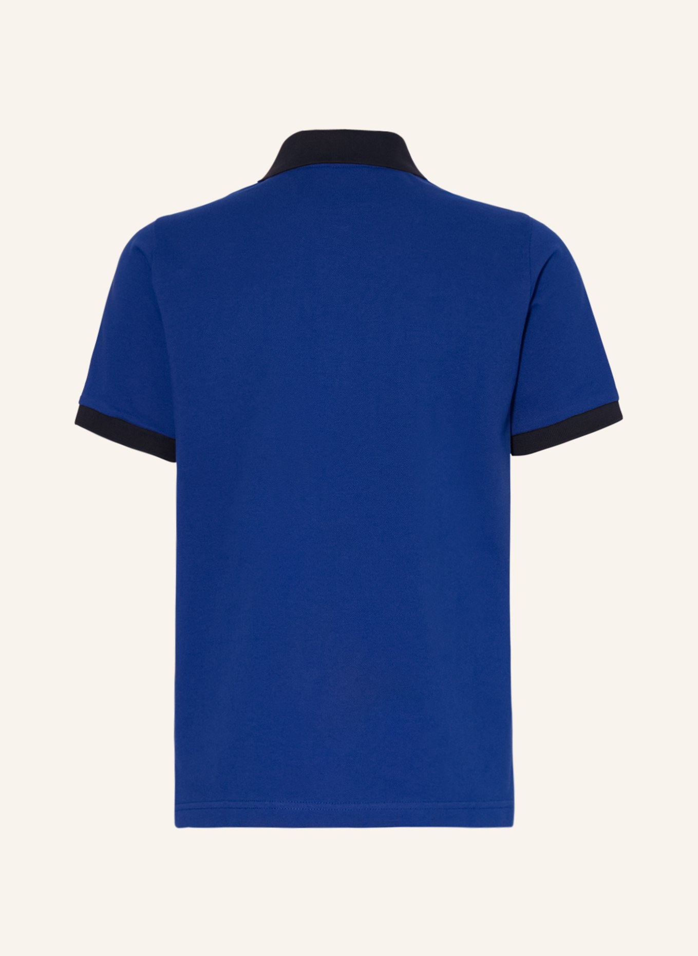 MONCLER enfant Piqué-Poloshirt, Farbe: DUNKELBLAU/ SCHWARZ (Bild 2)