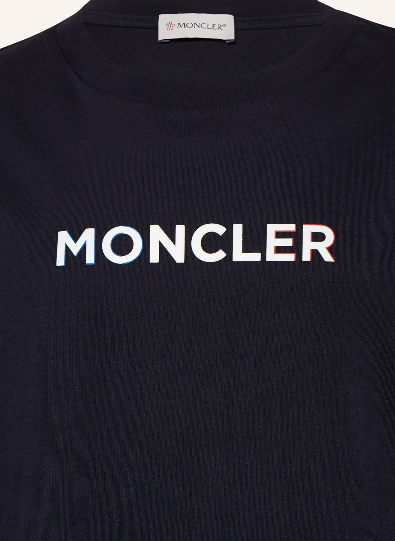 MONCLER enfant T-Shirt, Farbe: DUNKELBLAU (Bild 3)