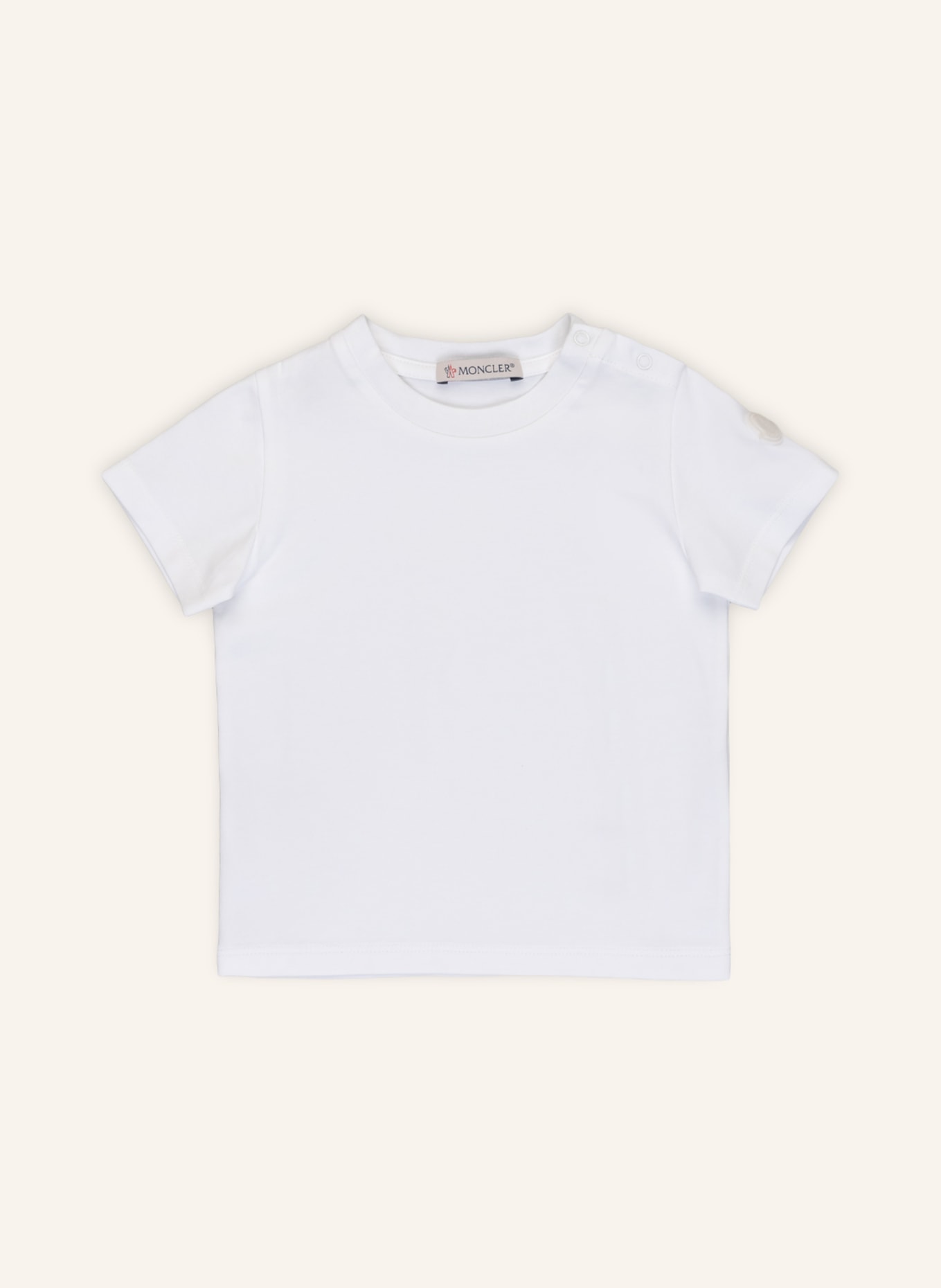 MONCLER enfant Set: T-Shirt und Kleid, Farbe: WEISS/ HELLLILA (Bild 3)