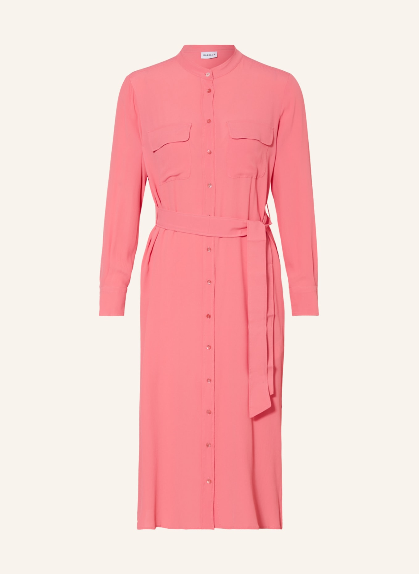 MARELLA Dress OPORTO with silk , Color: PINK (Image 1)