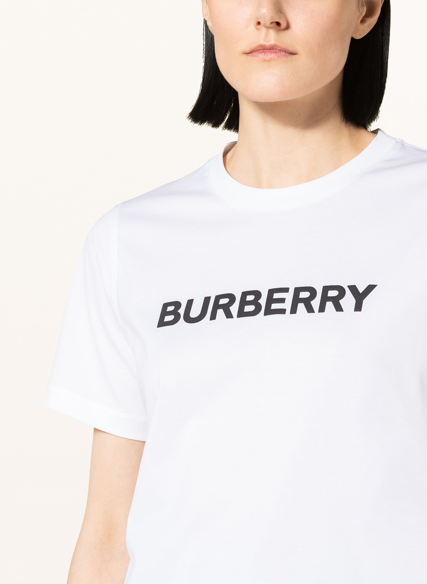 BURBERRY T-shirt, Color: WHITE (Image 4)