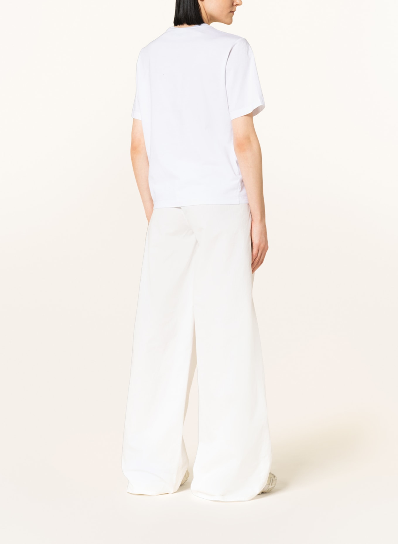 DSQUARED2 Wide leg trousers, Color: WHITE (Image 3)