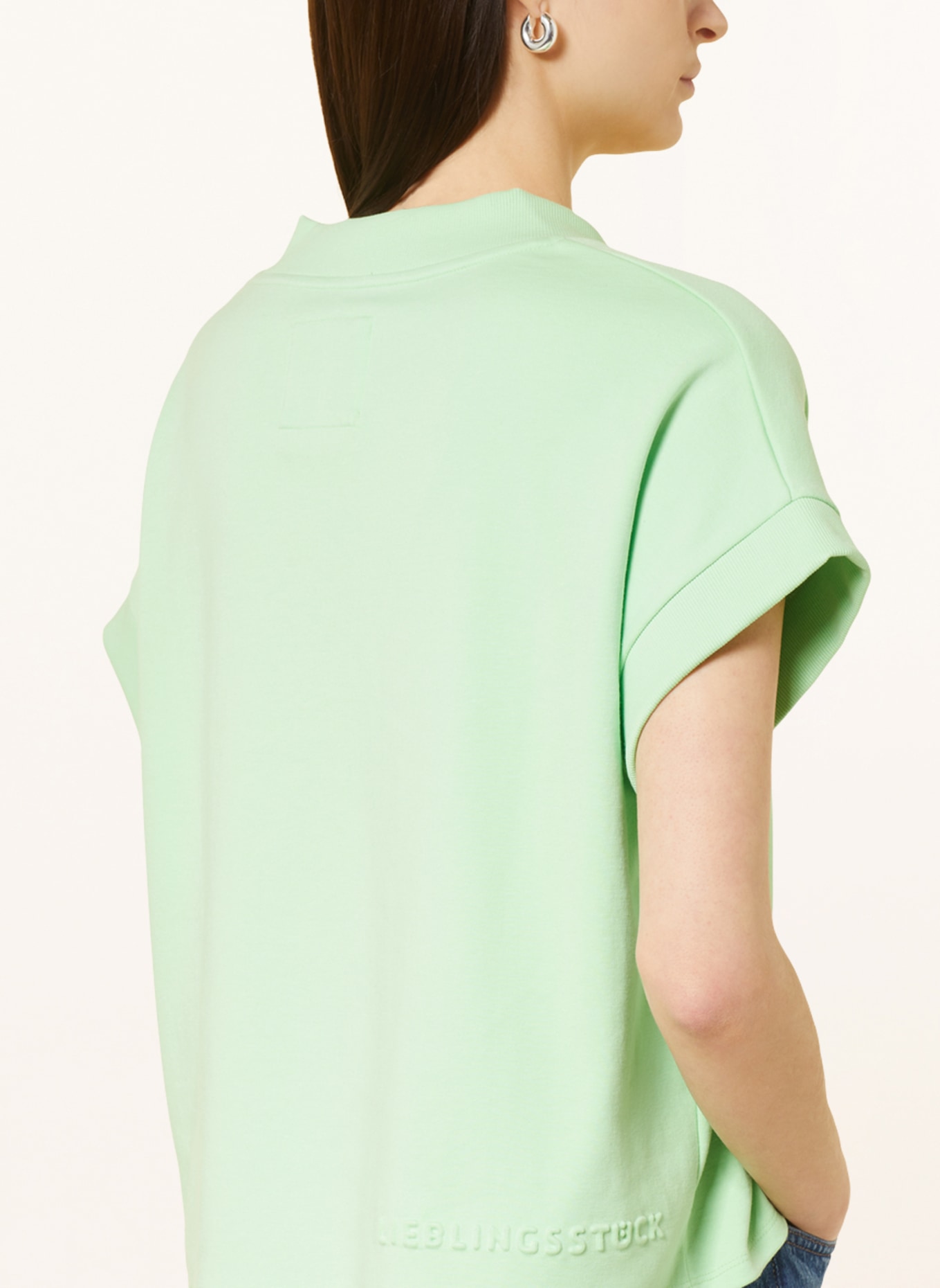 LIEBLINGSSTÜCK Sweatshirt QUINNAL, Color: LIGHT GREEN (Image 4)