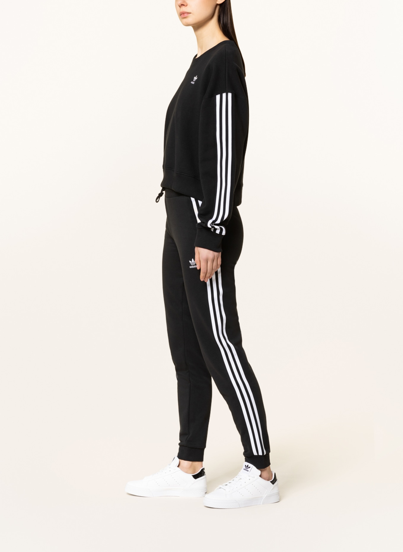 adidas Originals Pants in jogger style, Color: BLACK (Image 4)