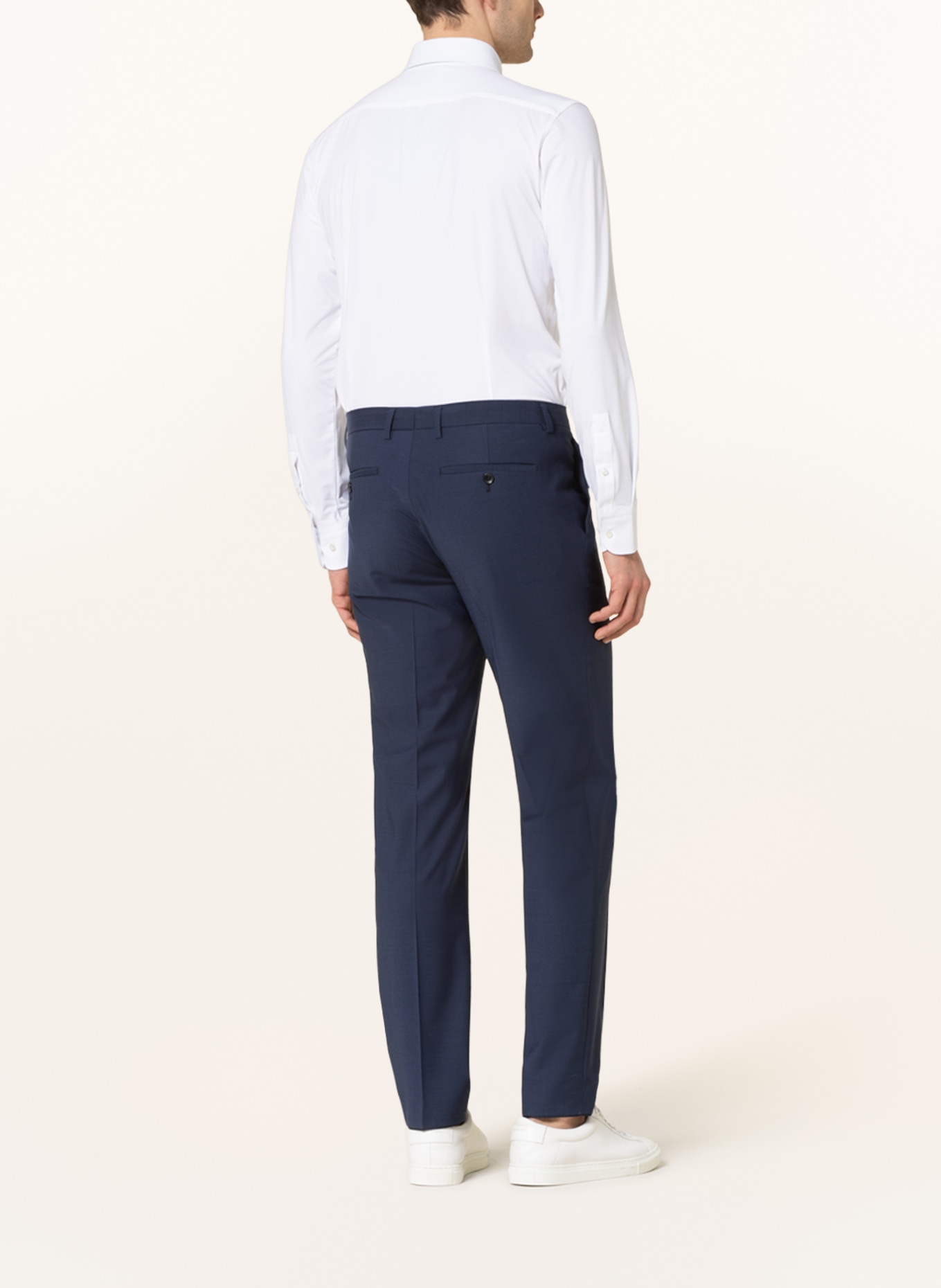 BOSS Jerseyhemd HANK Slim Fit, Farbe: WEISS (Bild 3)
