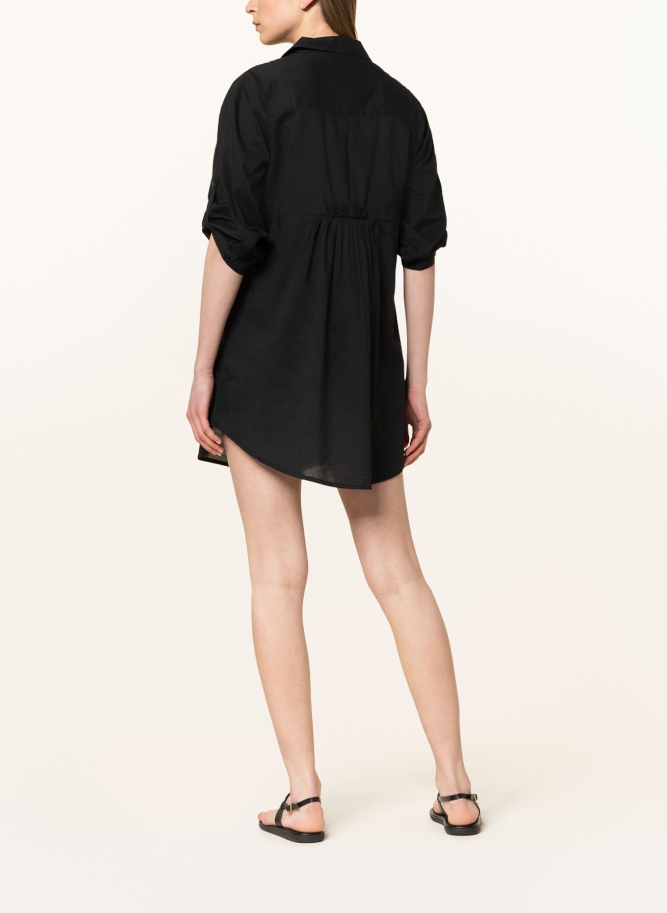 Hot Stuff Shirt dress, Color: BLACK (Image 3)