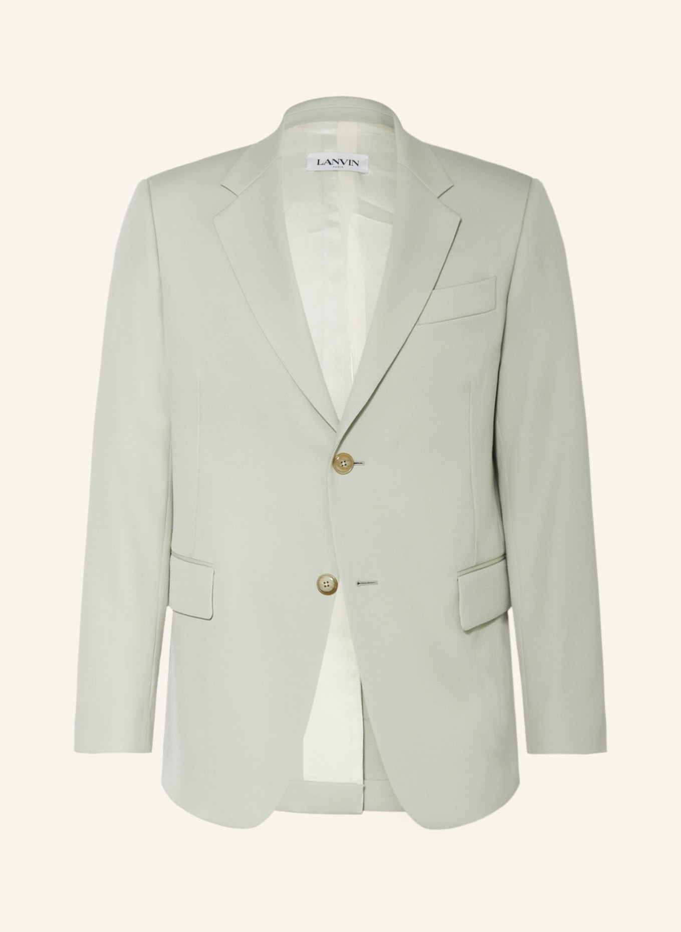 LANVIN Suit jacket regular fit, Color: 401 SAGE (Image 1)