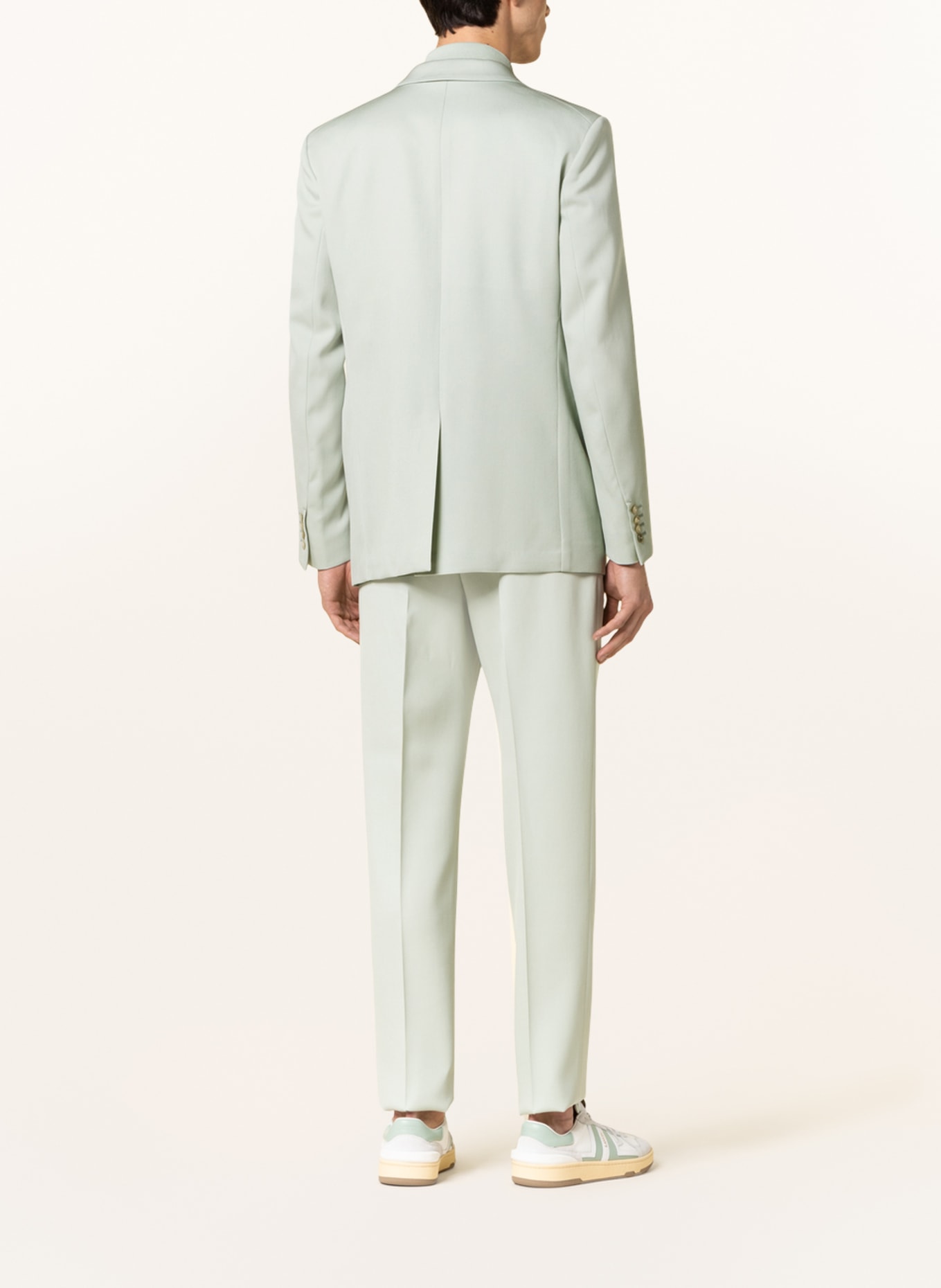 LANVIN Suit jacket regular fit, Color: 401 SAGE (Image 3)