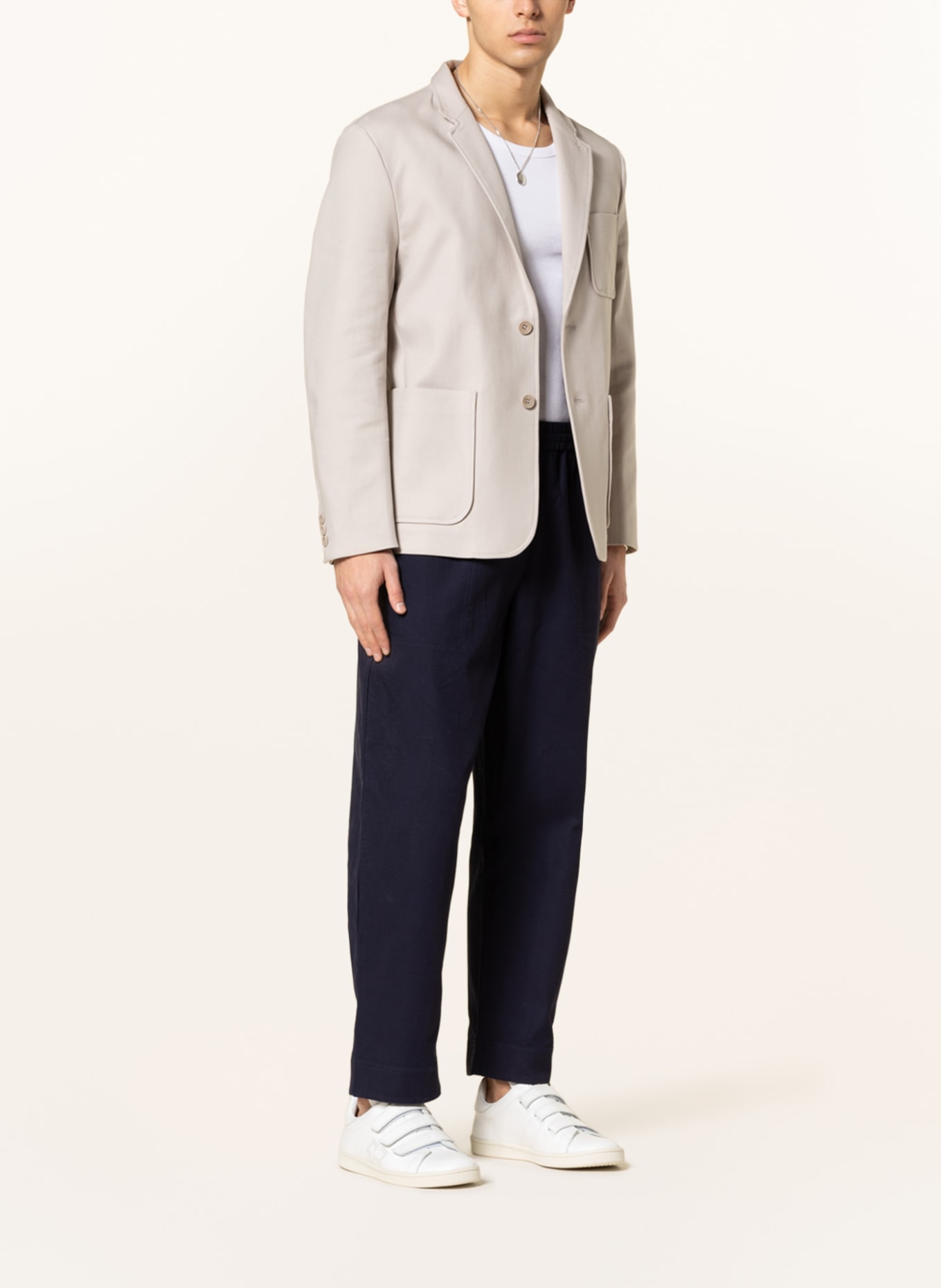 COS Tailored jacket regular fit, Color: BEIGE (Image 2)