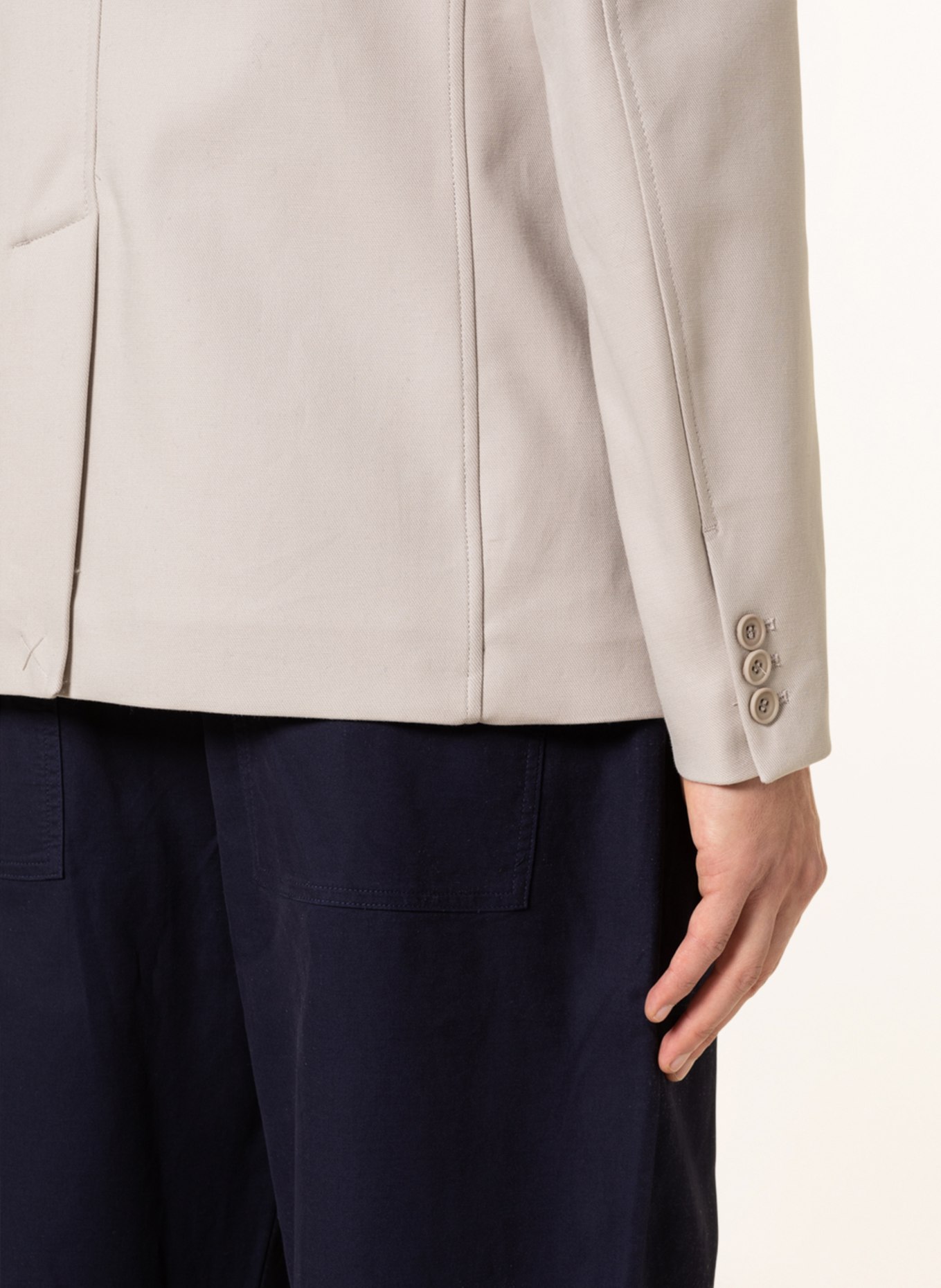 COS Tailored jacket regular fit, Color: BEIGE (Image 5)