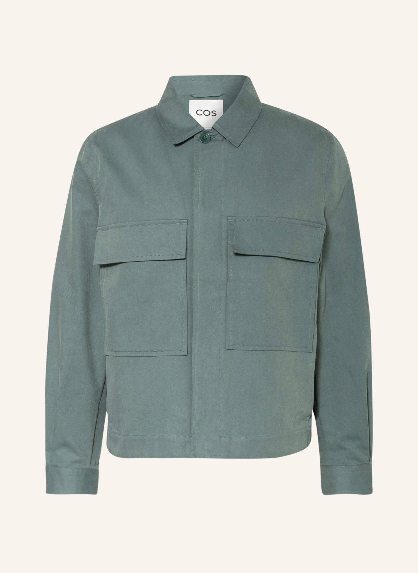 COS Overshirt, Color: TEAL (Image 1)