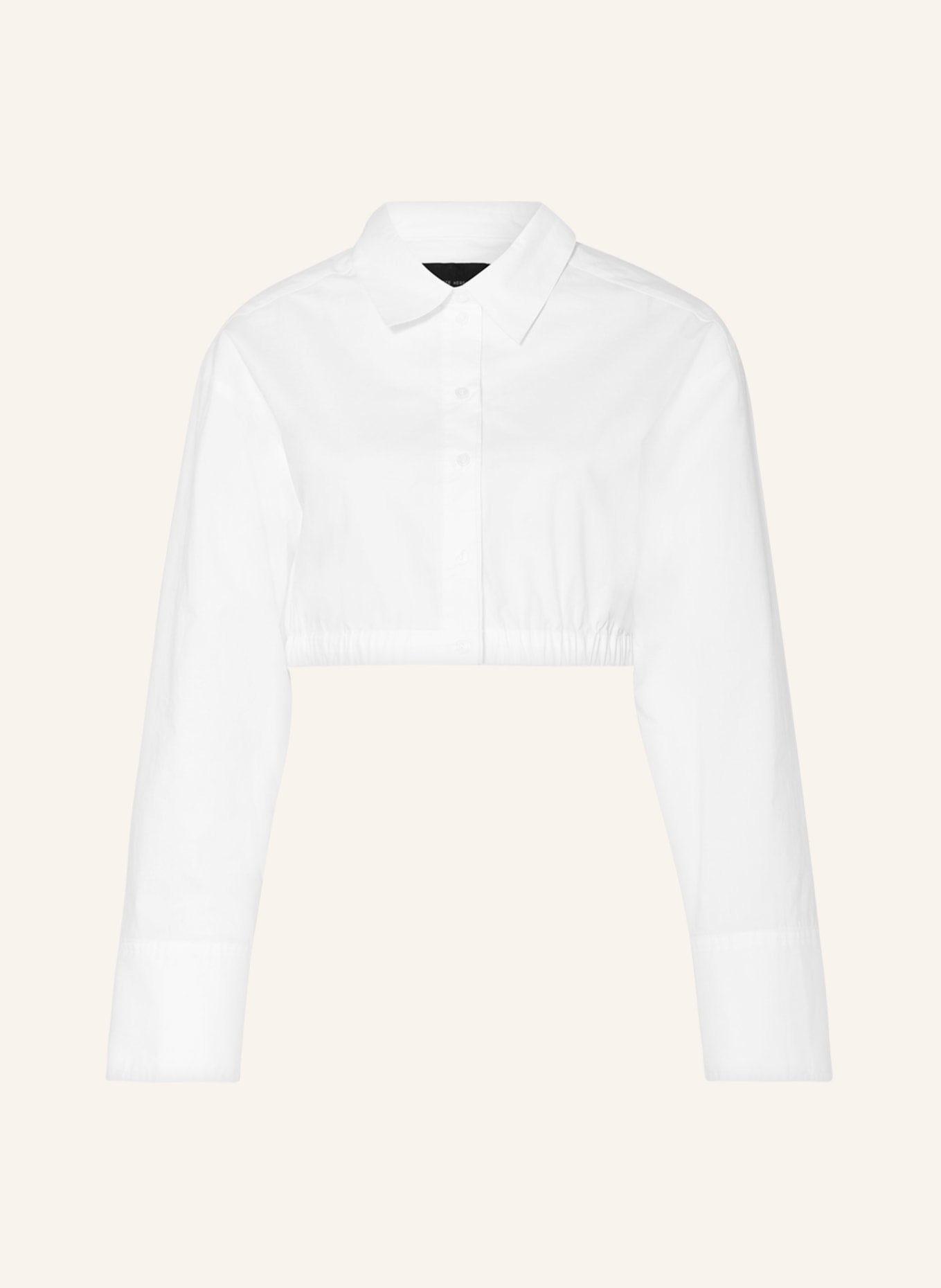 BIRGITTE HERSKIND Cropped shirt blouse FERN, Color: WHITE (Image 1)