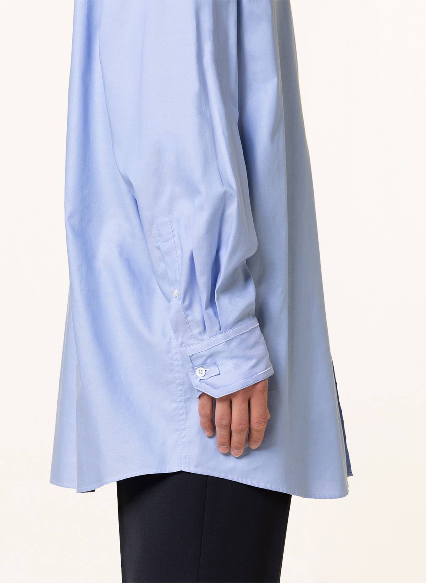 Maison Margiela Oxford shirt comfort fit, Color: LIGHT BLUE (Image 4)
