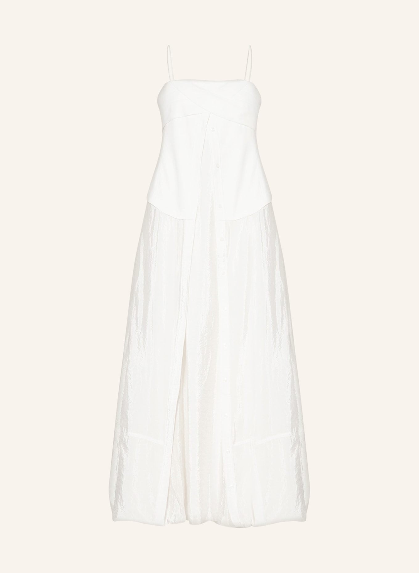 SIMKHAI Off-Shoulder-Kleid ALA, Farbe: WEISS (Bild 1)