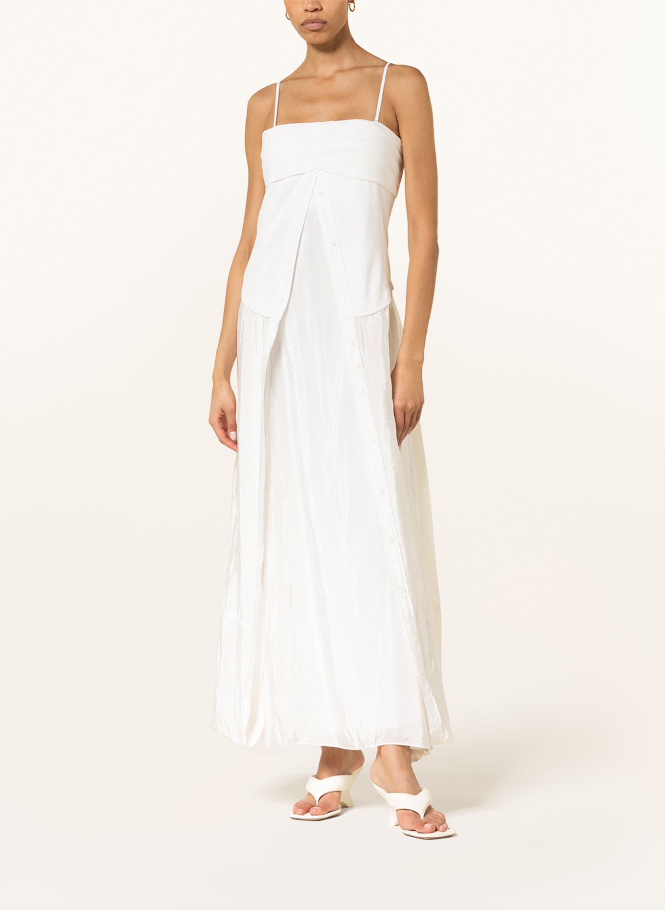 SIMKHAI Off-Shoulder-Kleid ALA, Farbe: WEISS (Bild 2)