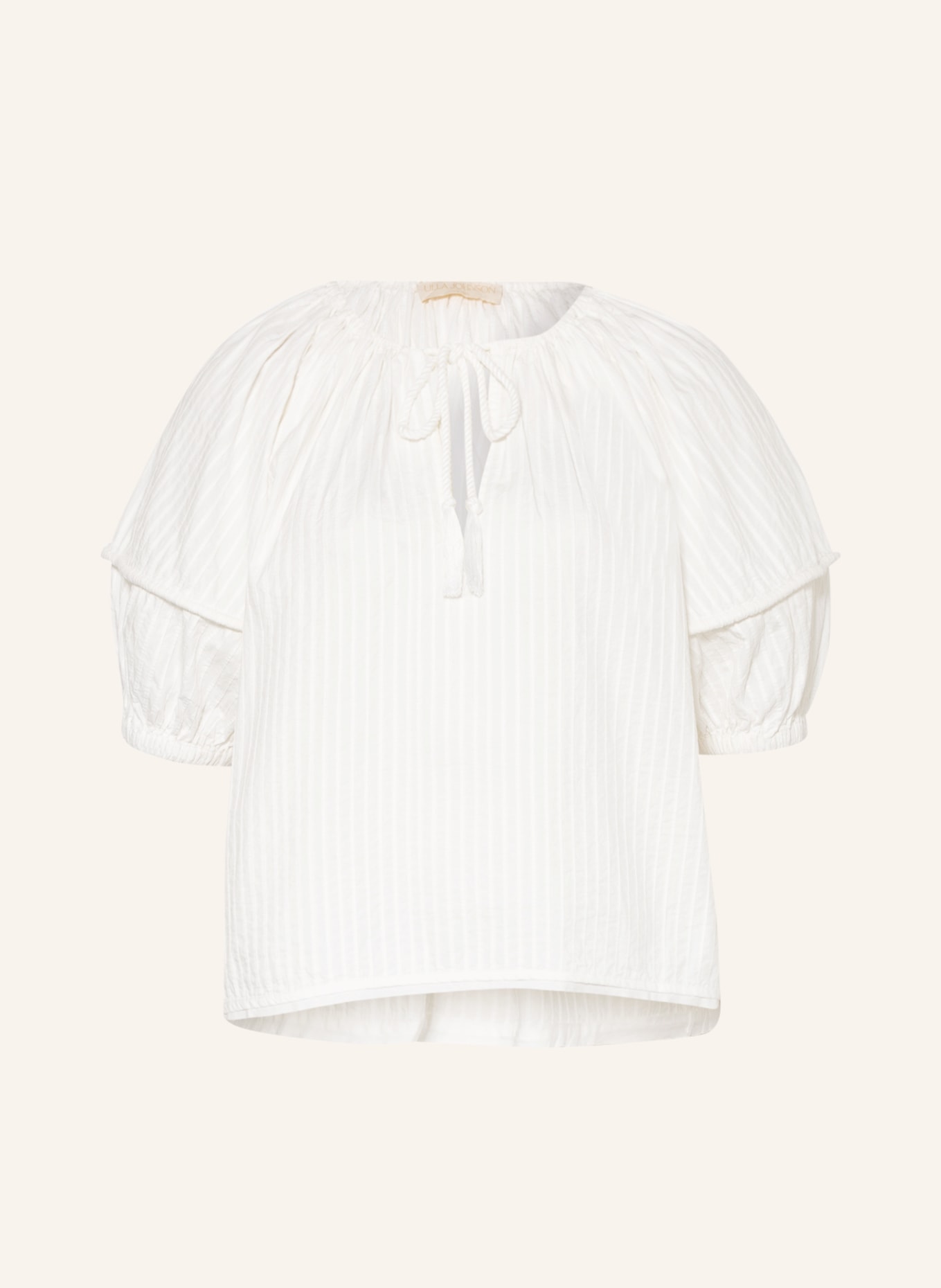 ULLA JOHNSON Shirt blouse LAURENZA, Color: CREAM (Image 1)