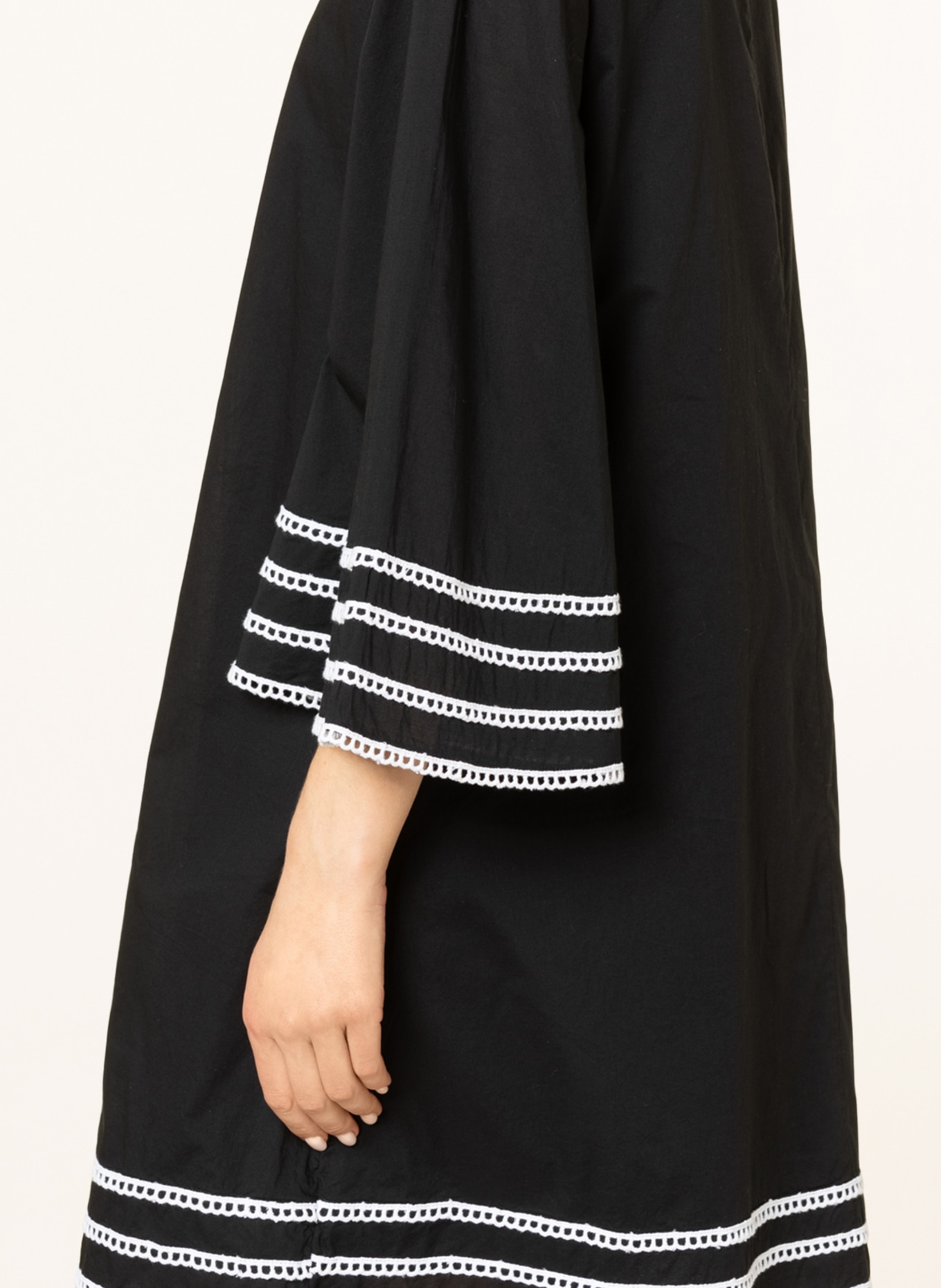 ANGOOR Dress DAKIRA with 3/4 sleeves, Color: BLACK (Image 4)