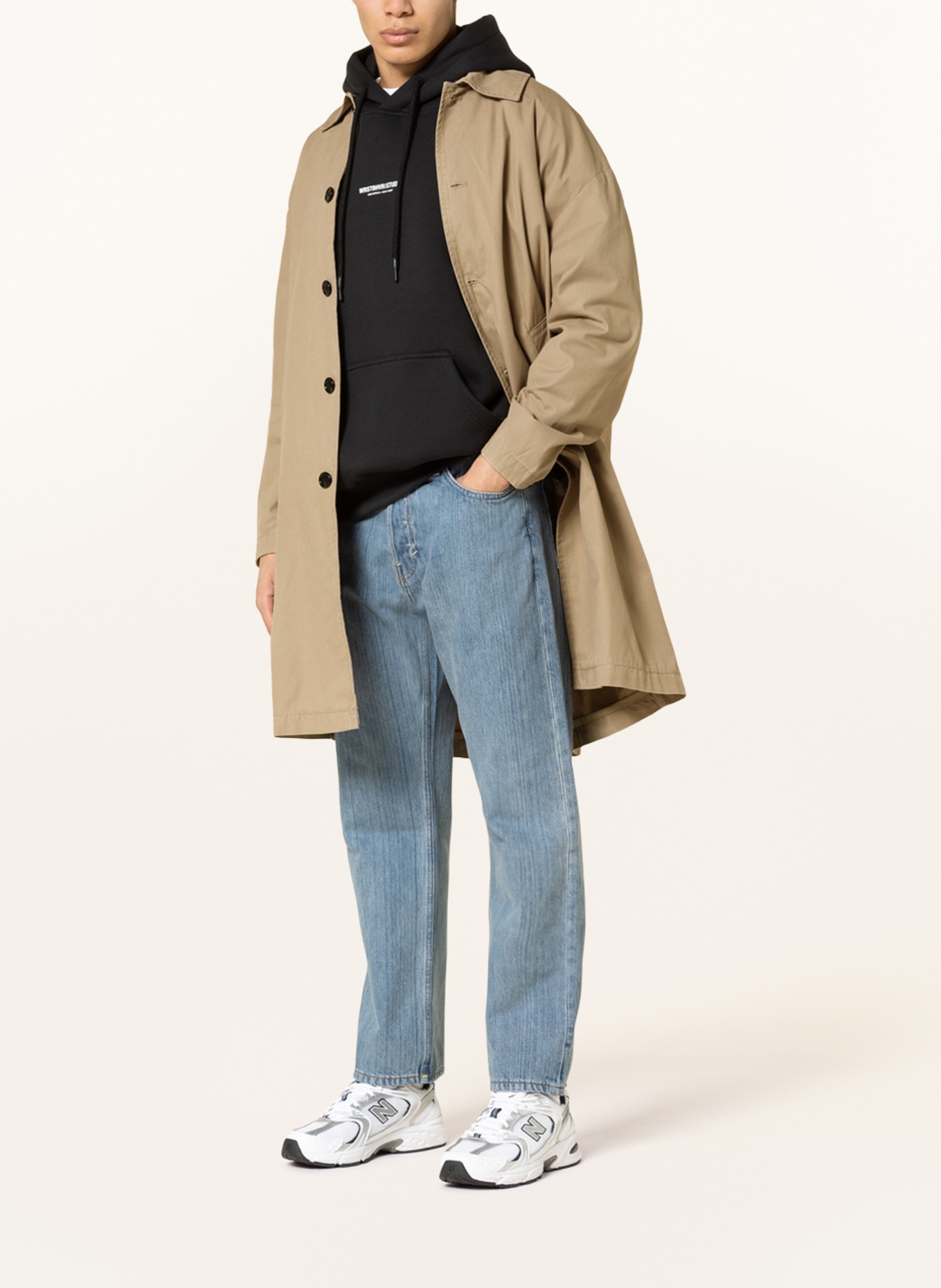 Weekday trench coat clearance